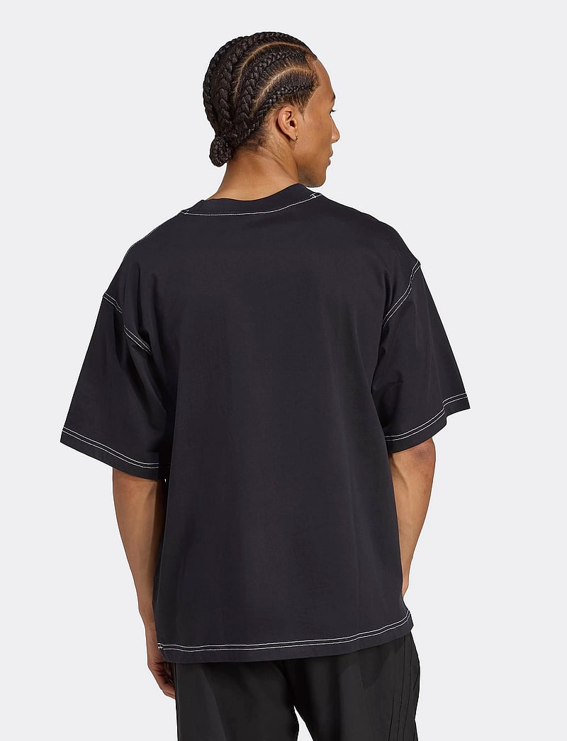 adidas Originals - GRAPHIC OS SS T - t-shirts - black - 4