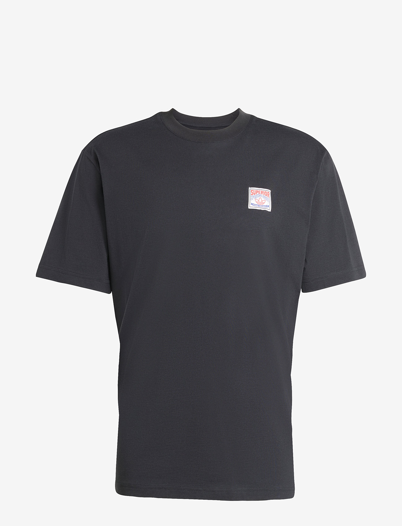 adidas Originals - GRAPHIC LO SS T - oberteile & t-shirts - black - 1