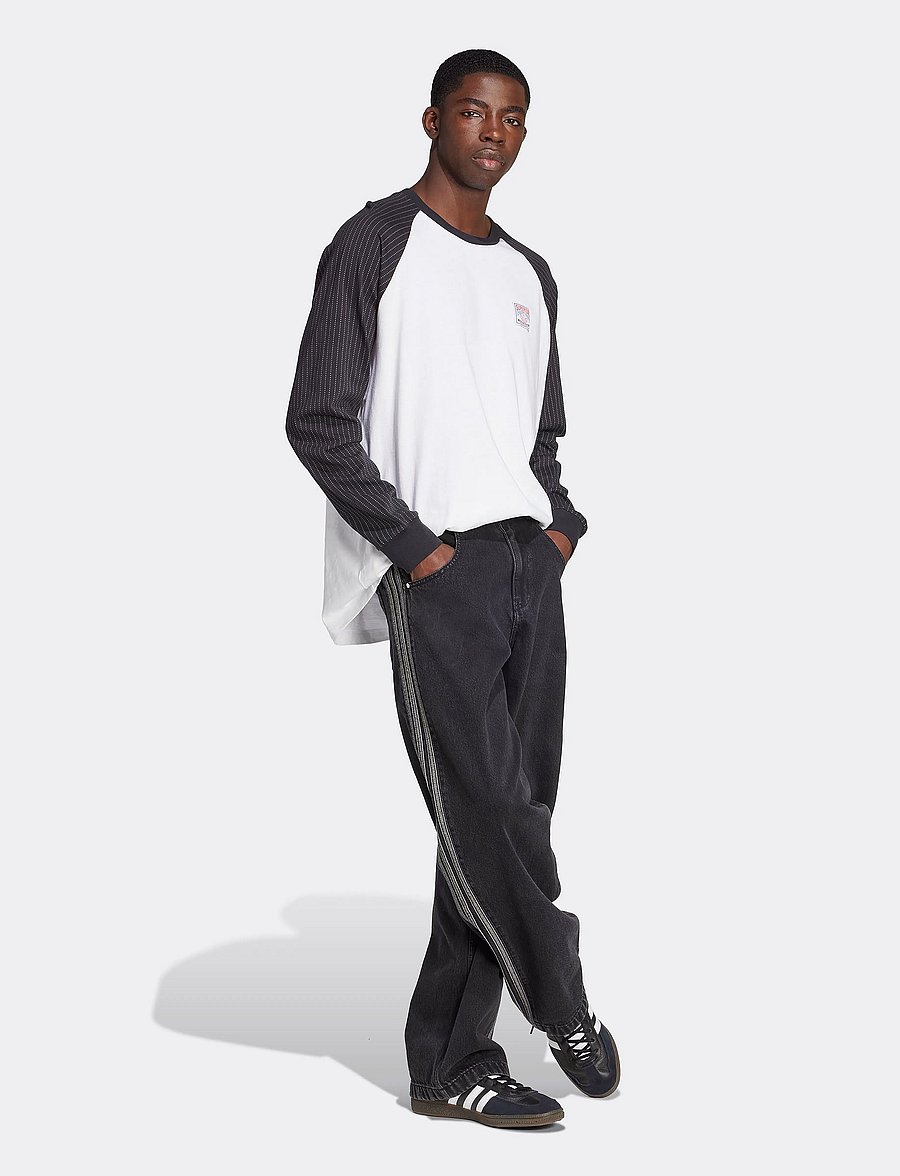 adidas Originals - GRAPHIC LO TEE - topit & t-paidat - white/black - 5