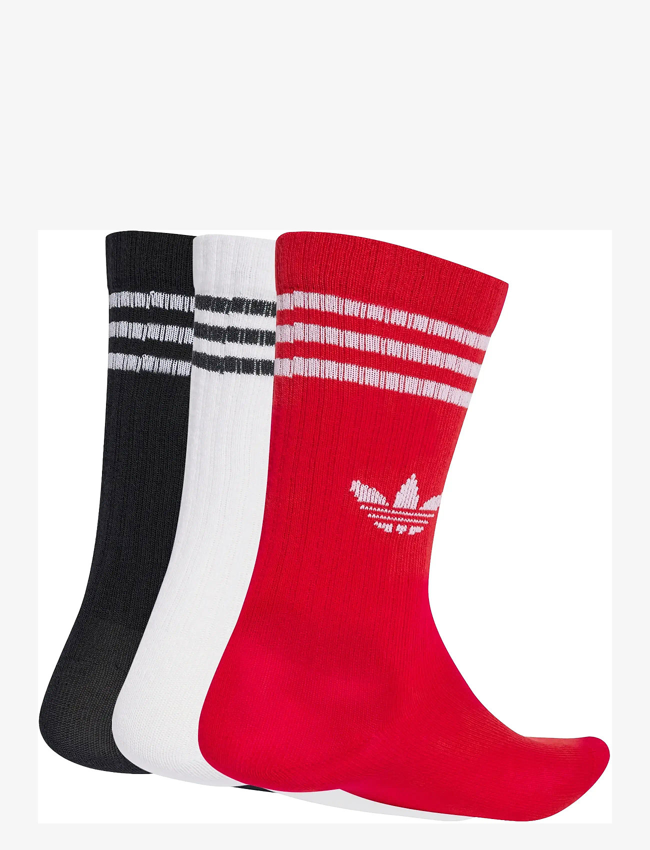 adidas Originals - CREW SOCK 3P - sokid - betsca/black/white - 1