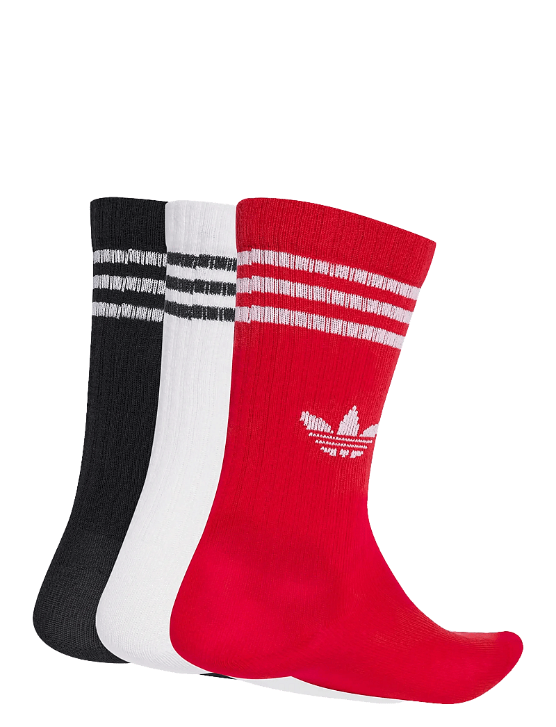adidas Originals - CREW SOCK 3P - sokid - betsca/black/white - 1