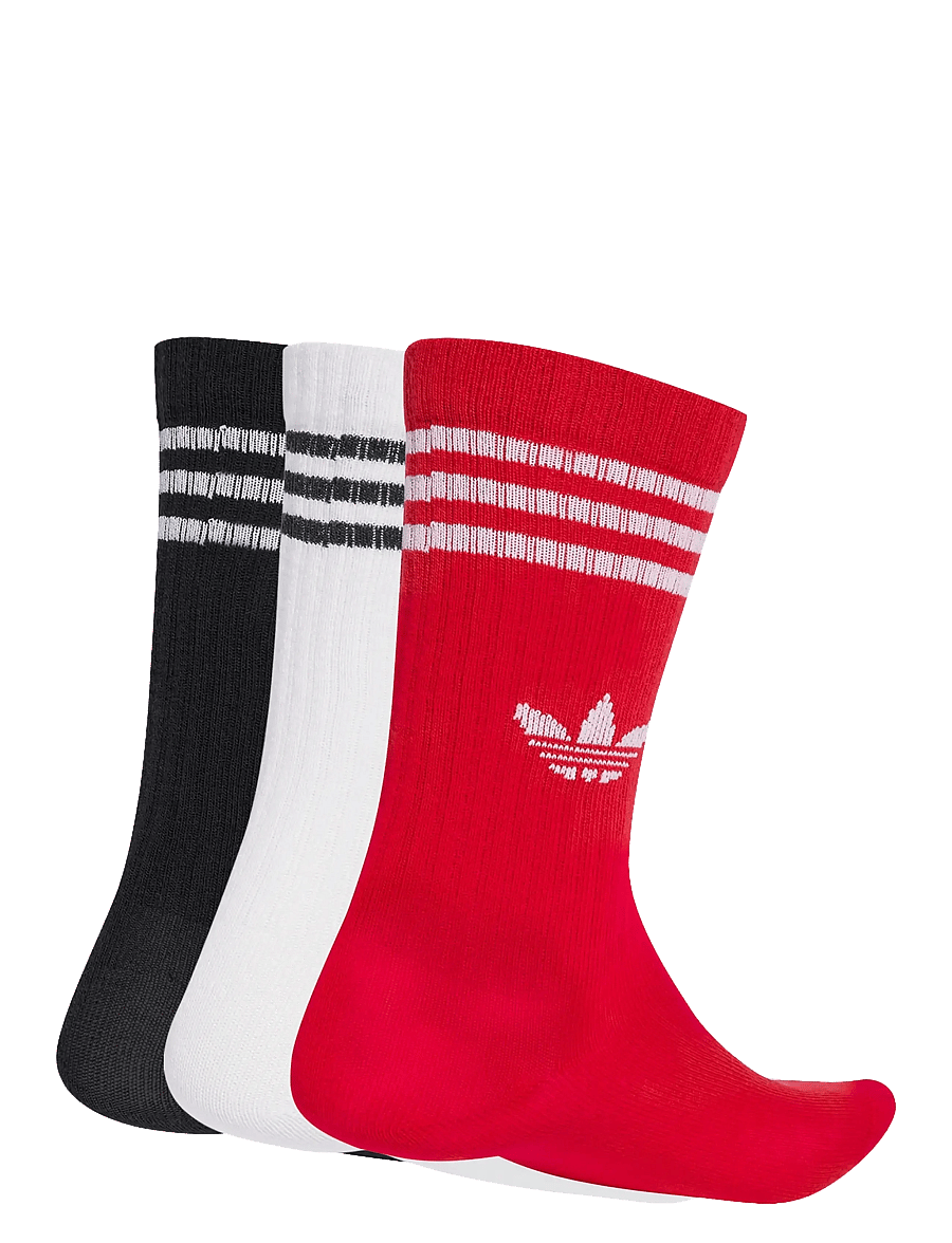 adidas Originals - CREW SOCK 3P - sokker - betsca/black/white - 1