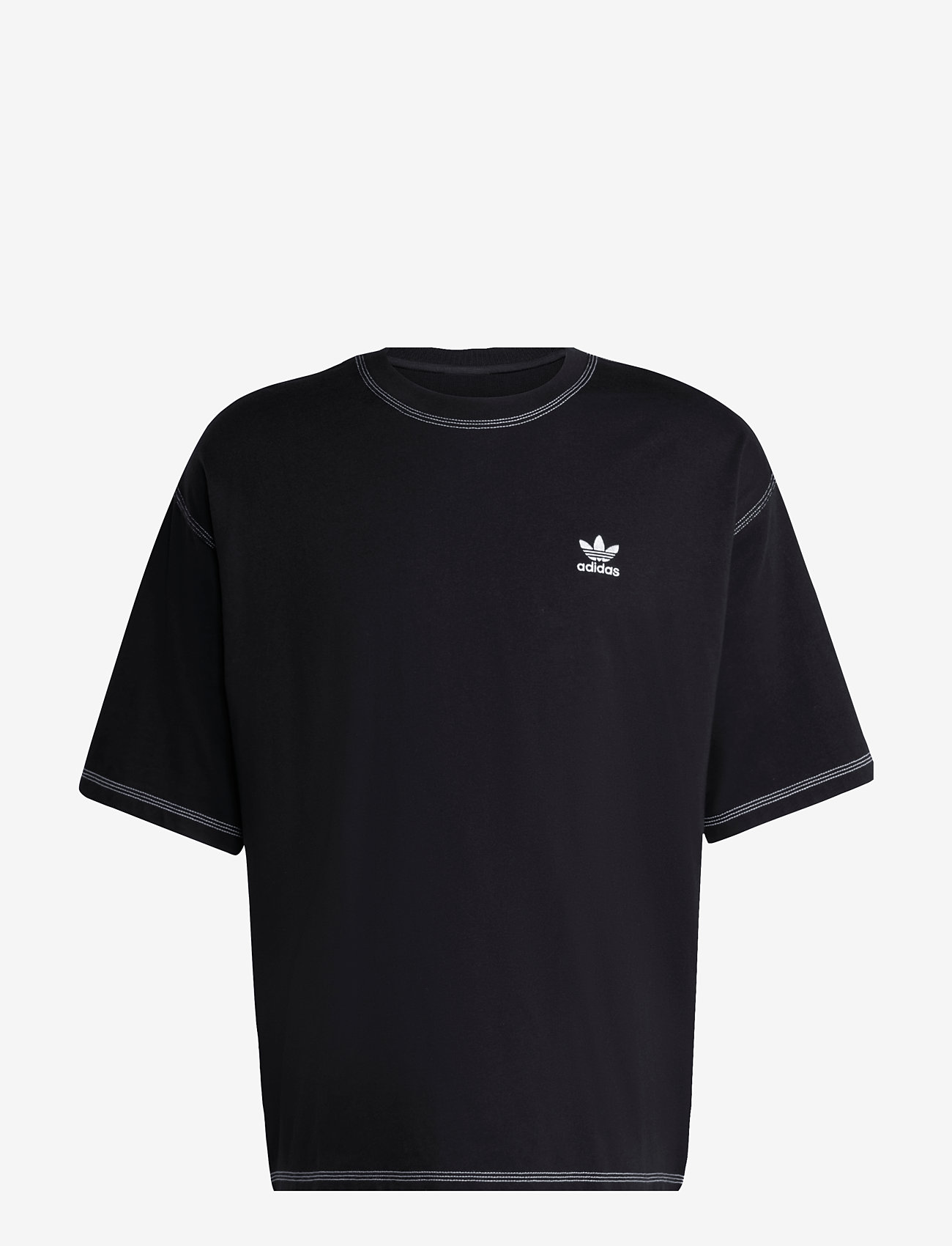 adidas Originals - ESSENTIALS TEE - oberteile & t-shirts - black - 1