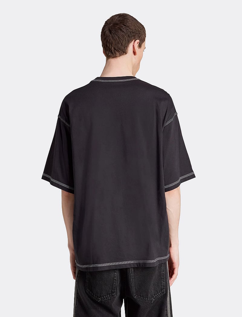 adidas Originals - ESSENTIALS TEE - oberteile & t-shirts - black - 2