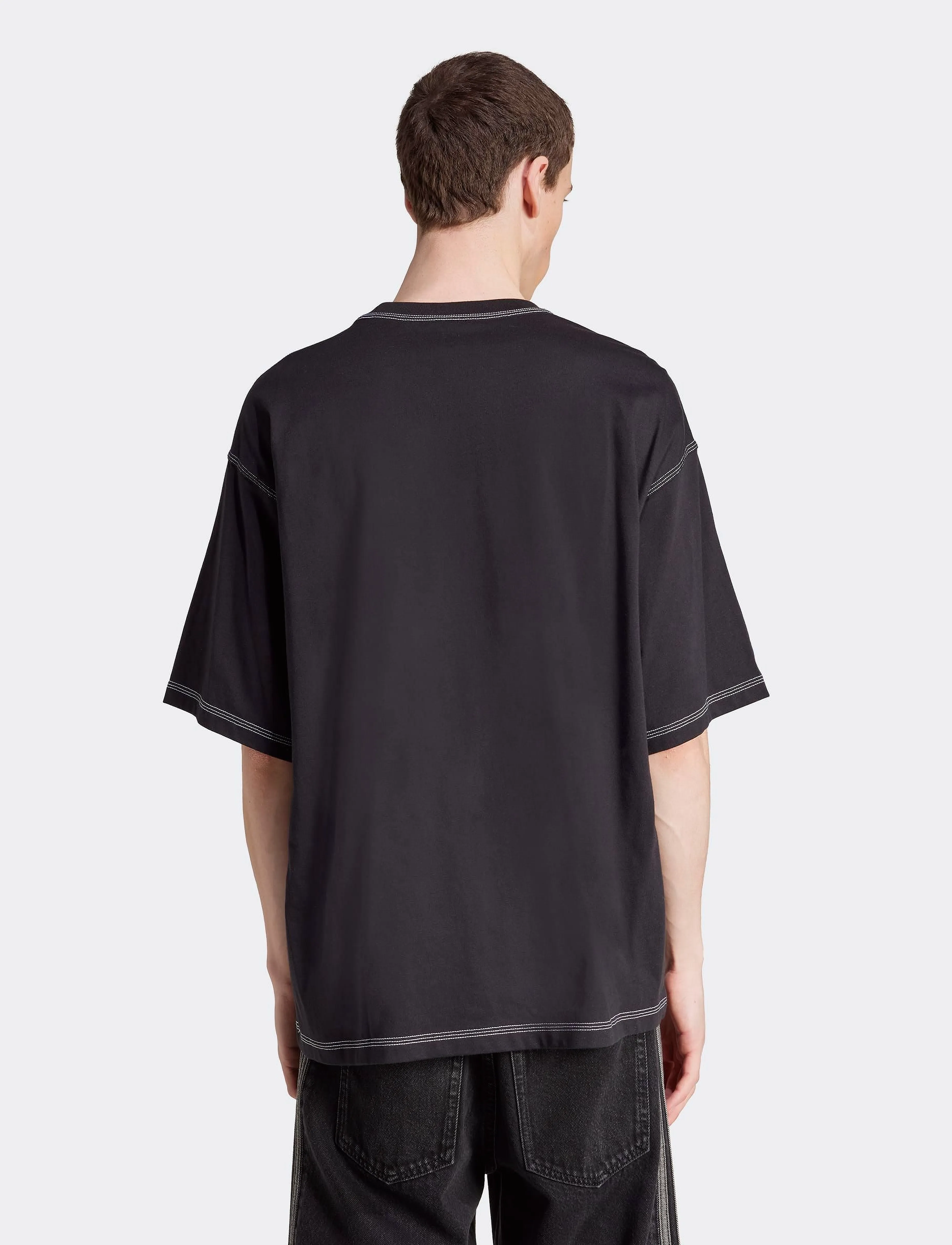 adidas Originals - ESSENTIALS TEE - t-shirts - black - 2