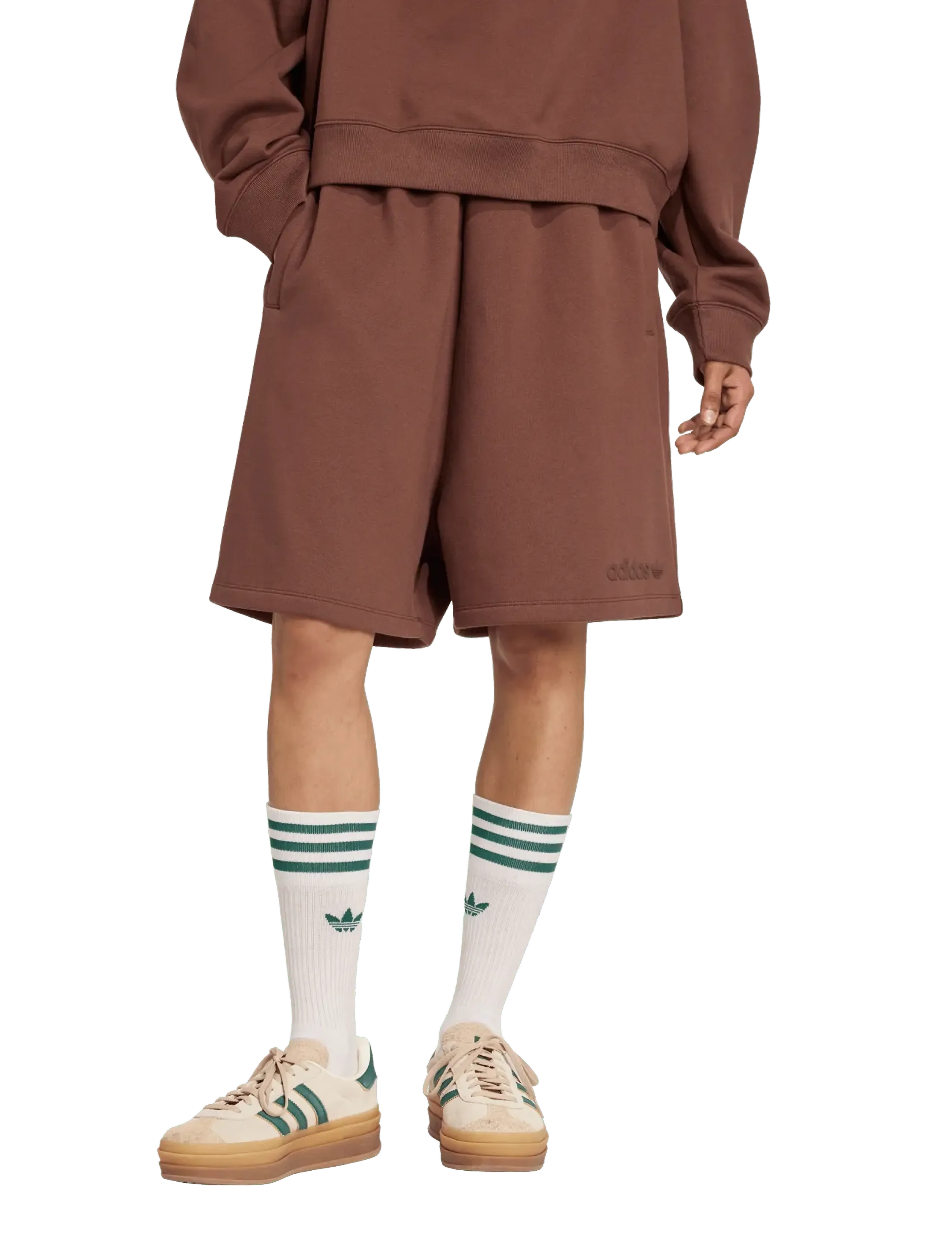 adidas Originals - ESS LIN SHORTS - underdele - auburn - 2