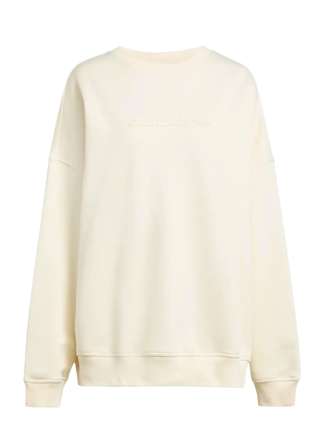 ADIDAS ORIGINALS Ess Lin Crew Cream - XS - Damen