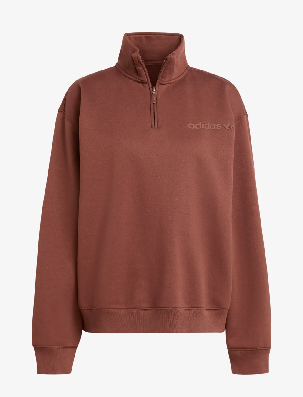 adidas Originals - ESS LIN QZ - dressipluusid - auburn - 1