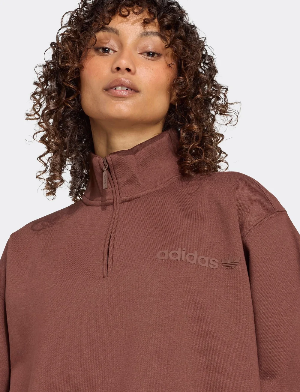 adidas Originals - ESS LIN QZ - dressipluusid - auburn - 5