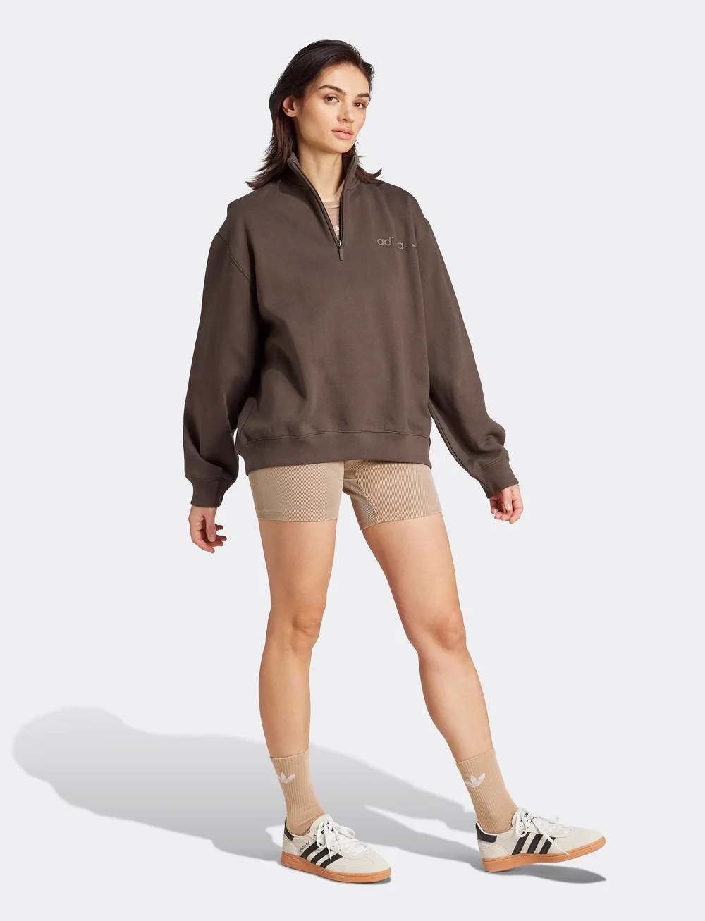 adidas Originals - ESS LIN QZ - sweatshirts - shaoli - 0
