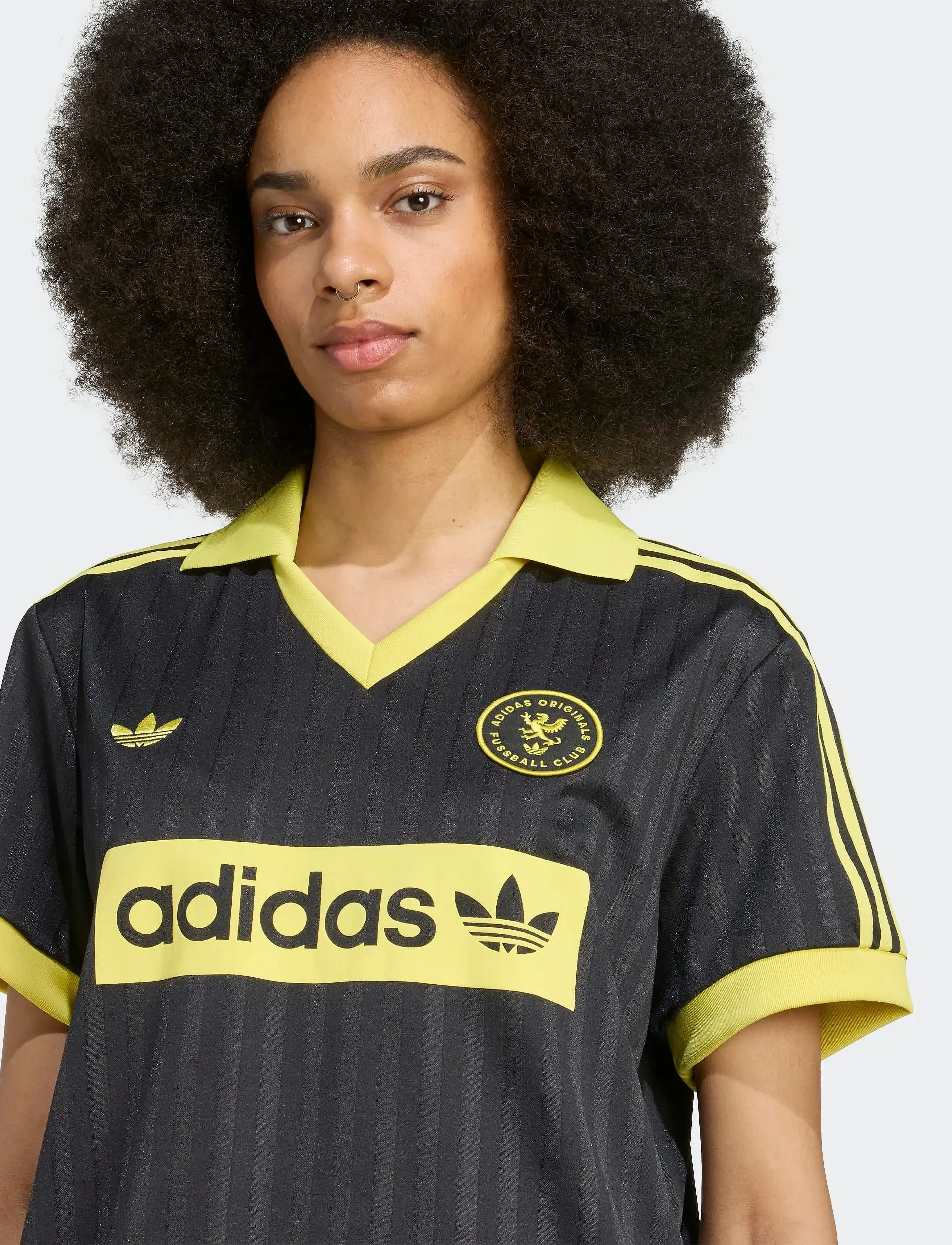 adidas Originals - FOOTBALL TEE - black - 2