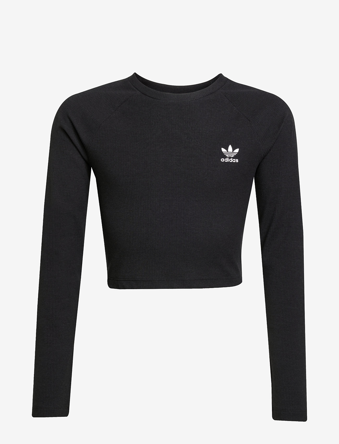 adidas Originals - RIB C LS TEE - pikkade varrukatega t-särgid - black/white - 1
