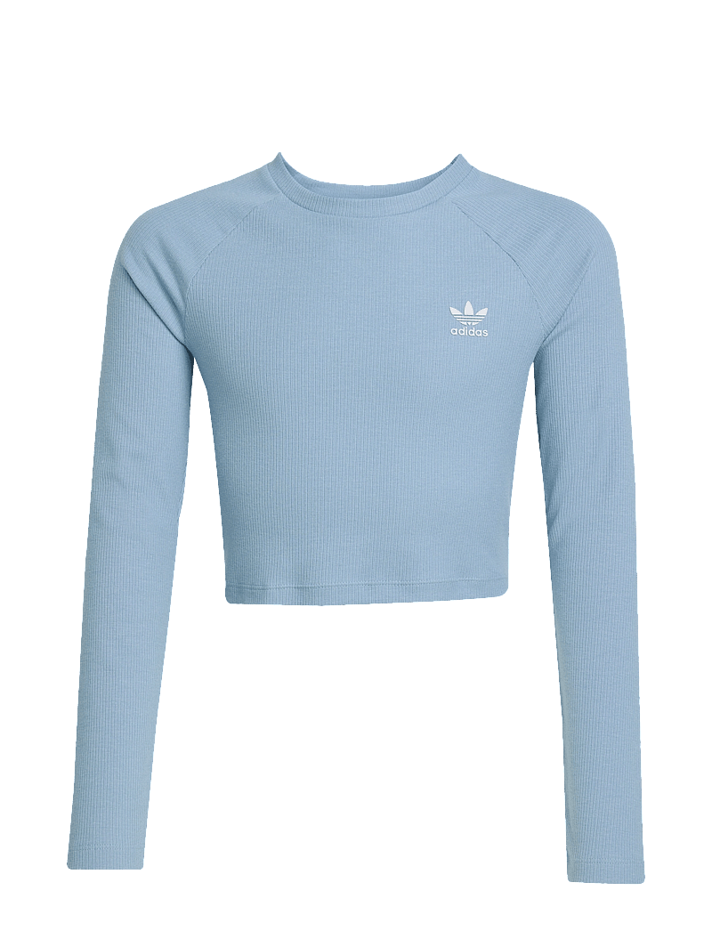adidas Originals - RIB C LS TEE - langärmelig - tacblu/white - 1