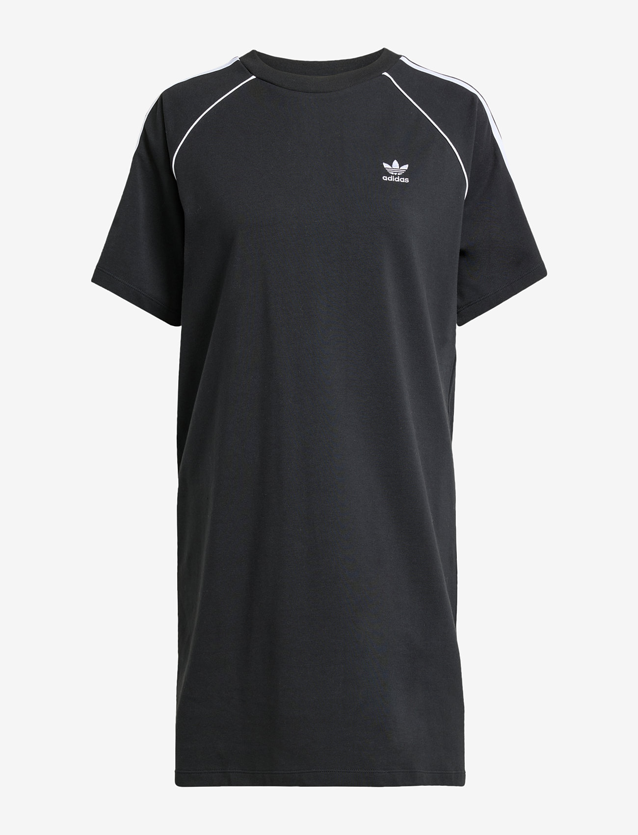 adidas Originals - SST TEE DRESS - kleider & röcke - black/white - 1