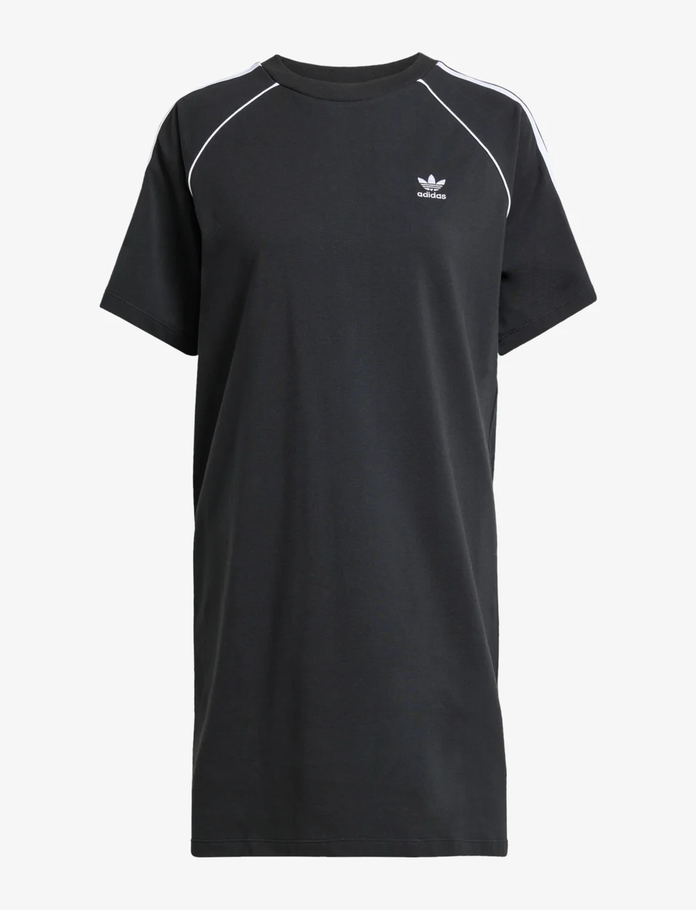adidas Originals - SST TEE DRESS - kleider & röcke - black/white - 1