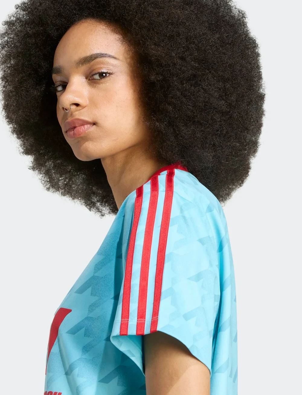 adidas Originals - FOOTIE JERSEY - t-shirts - bluglo - 3