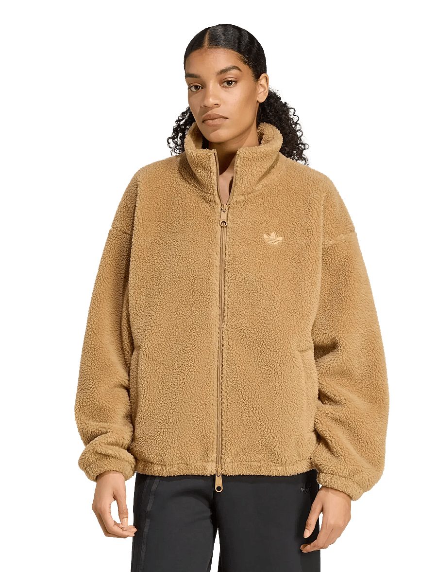 adidas Originals - ESS TEDDY JKT - vabaaja jakid - cardbo - 2