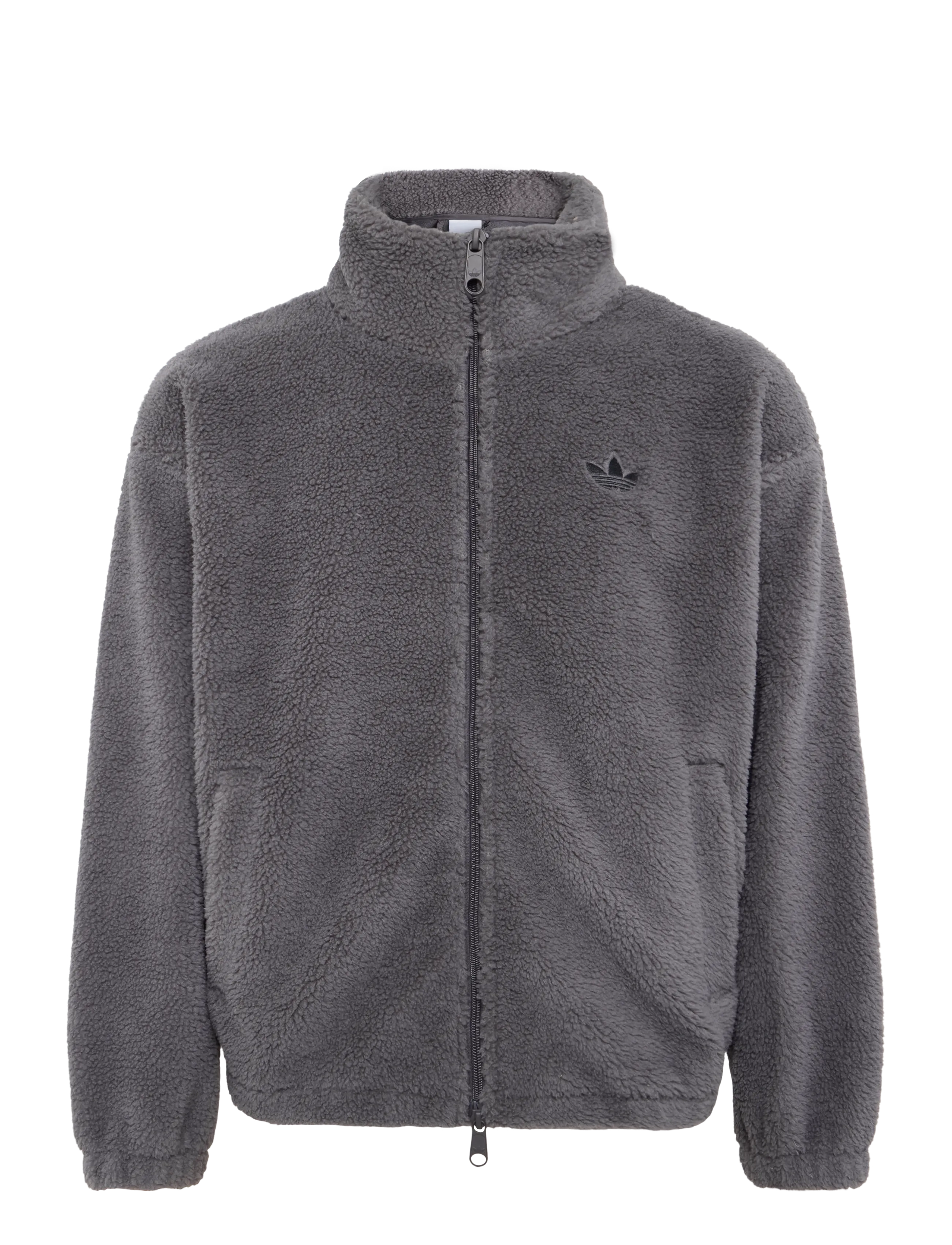 adidas Originals ESS TEDDY JKT - New Arrivals - GRESTR / grey