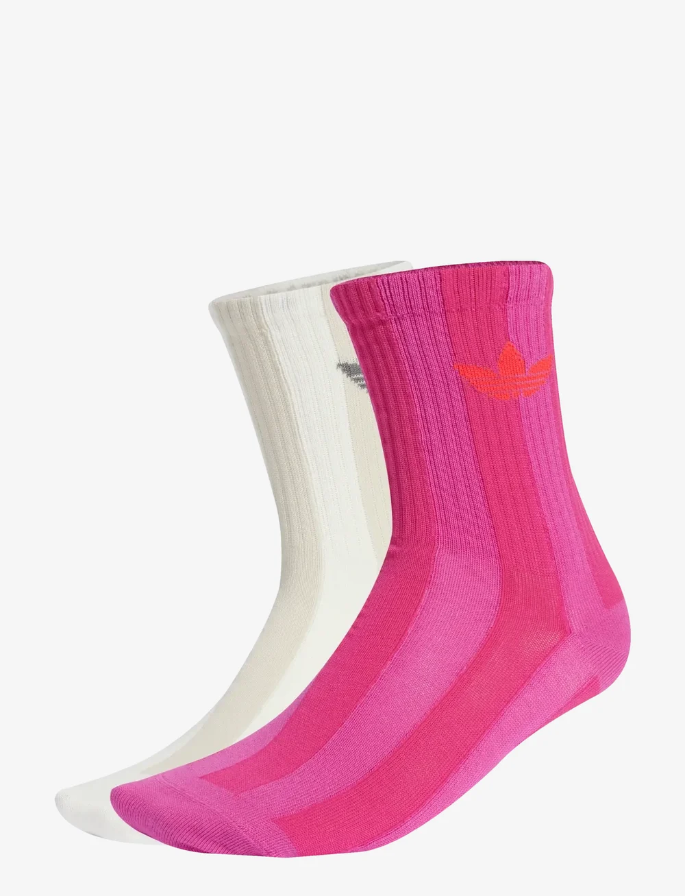 adidas Originals - STRIPED CR S 2P - sportsocken - owhite/wonalu/selufu - 0