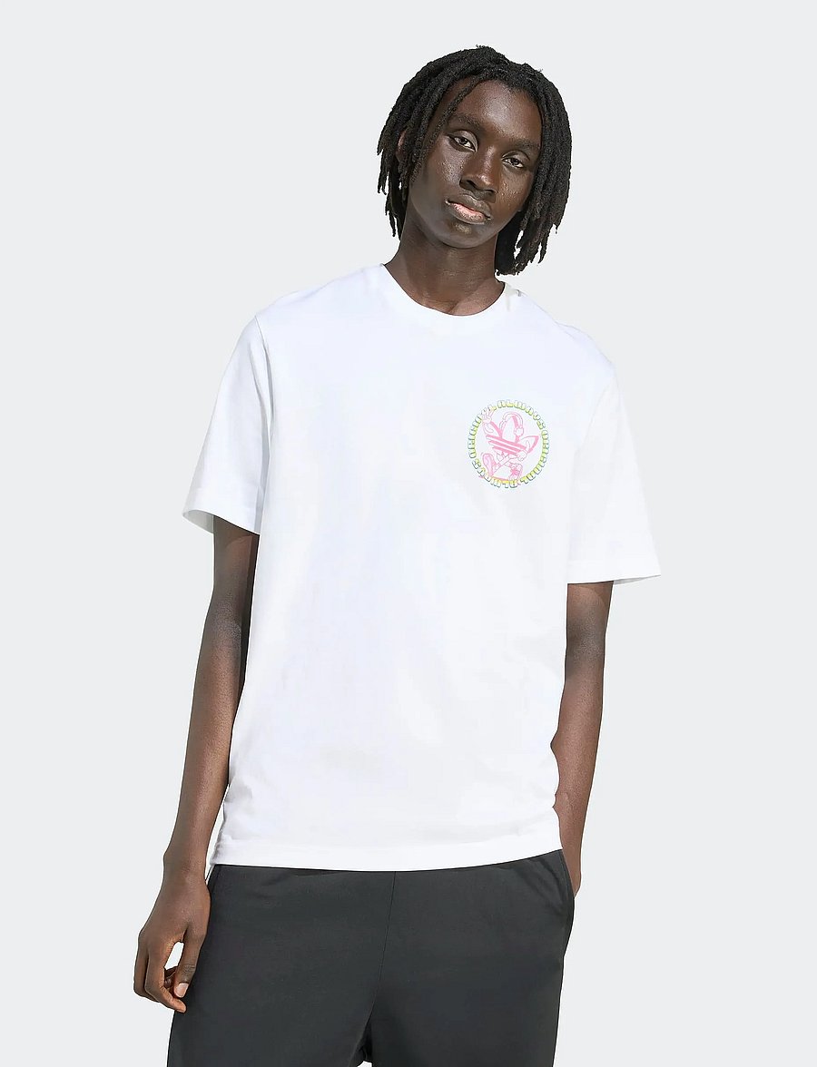 adidas Originals - GRAPHIC TEE LO - white - 0