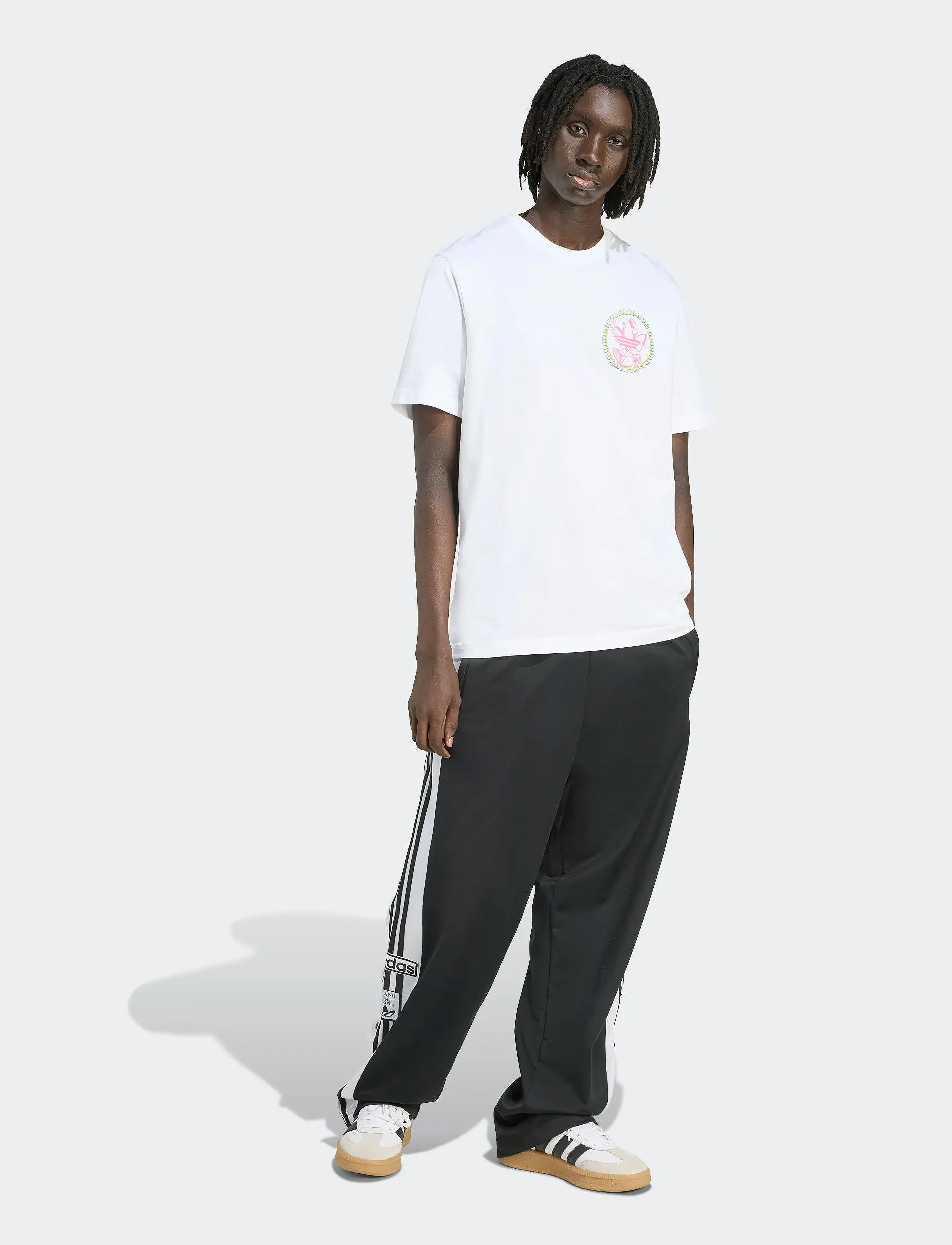 adidas Originals - GRAPHIC TEE LO - white - 4