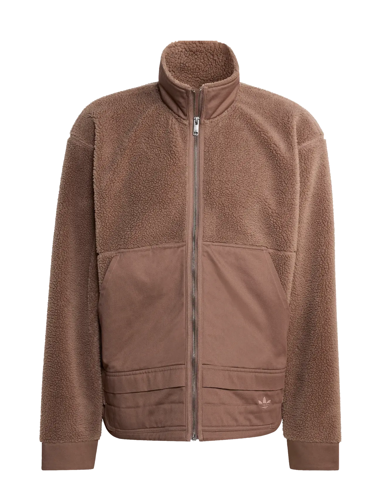 adidas Originals P ESS FLEECE - Fleece-Pullover - EARSTR / brown