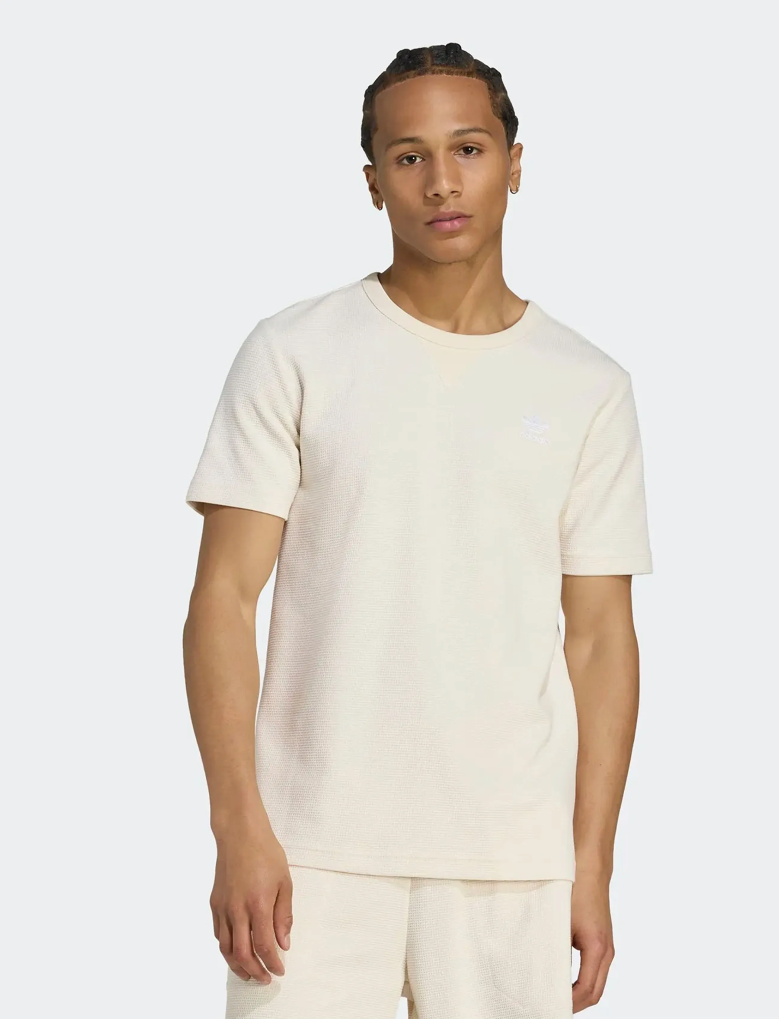 adidas Originals ESS W TEE - T-shirts - WONWHI / cream
