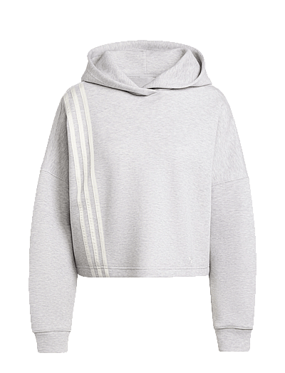 adidas Originals 3 STRIPES HOODY - Oberteile - GRTWME / white