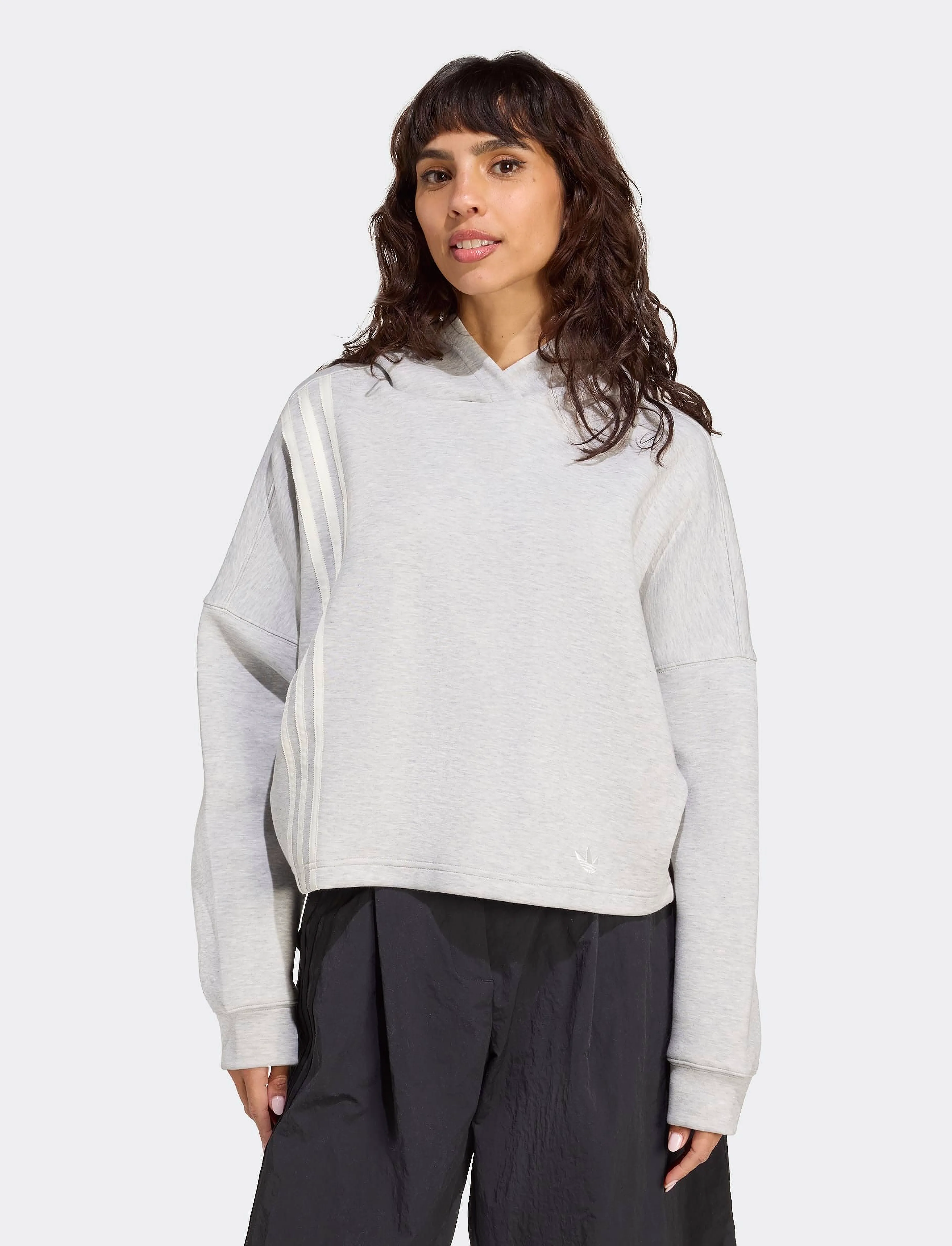 adidas Originals - 3 STRIPES HOODY - oberteile - grtwme - 5