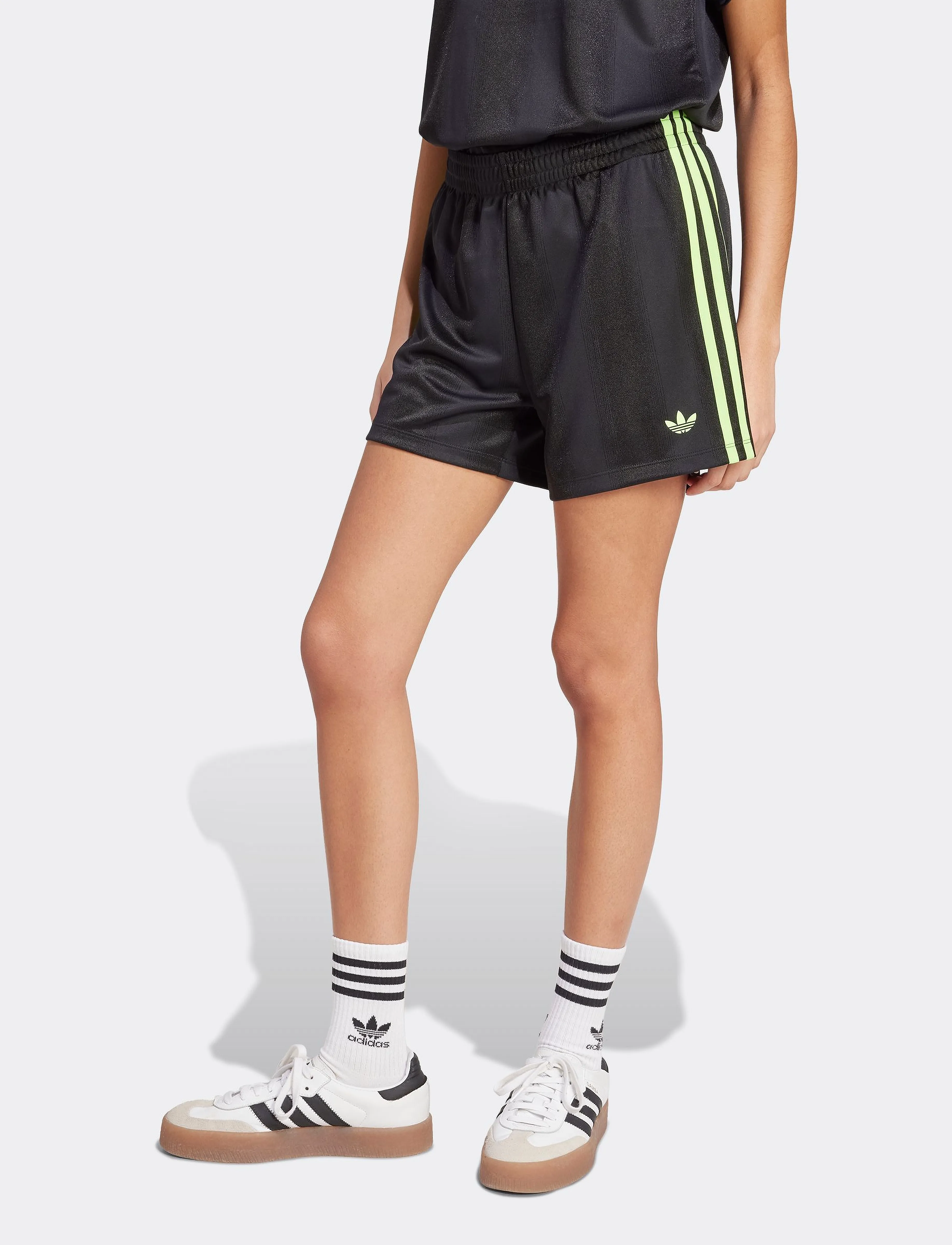 adidas Originals - JACQUARD SHORTS - hosen - black/siggnr - 0