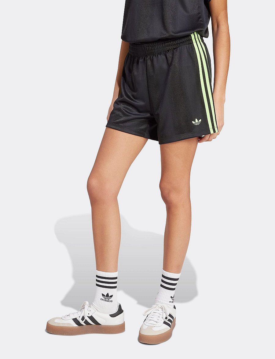 adidas Originals - JACQUARD SHORTS - hosen - black/siggnr - 0