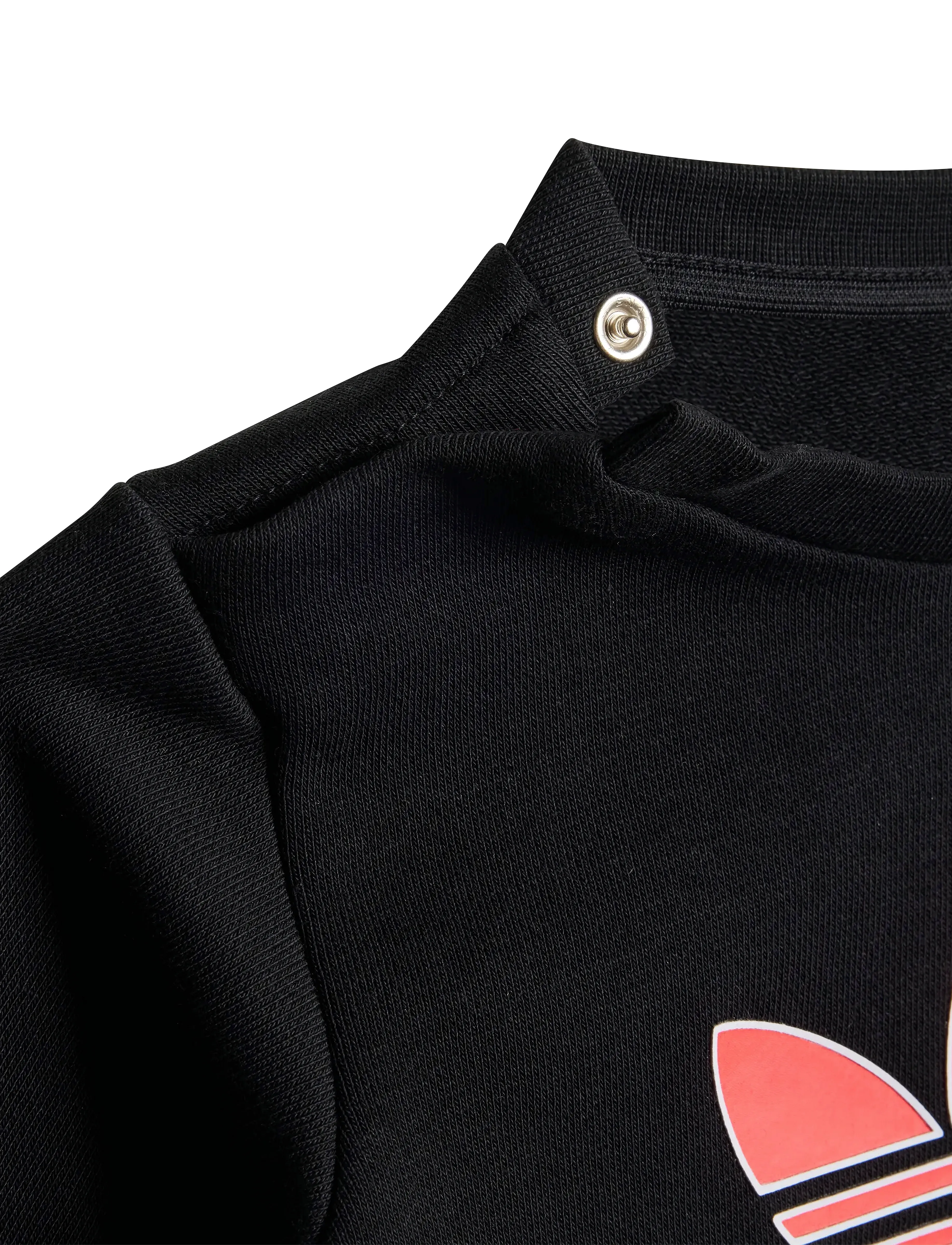 adidas Originals - CREW SET - trainingspakken en tweedelige sets - black/lucred - 5