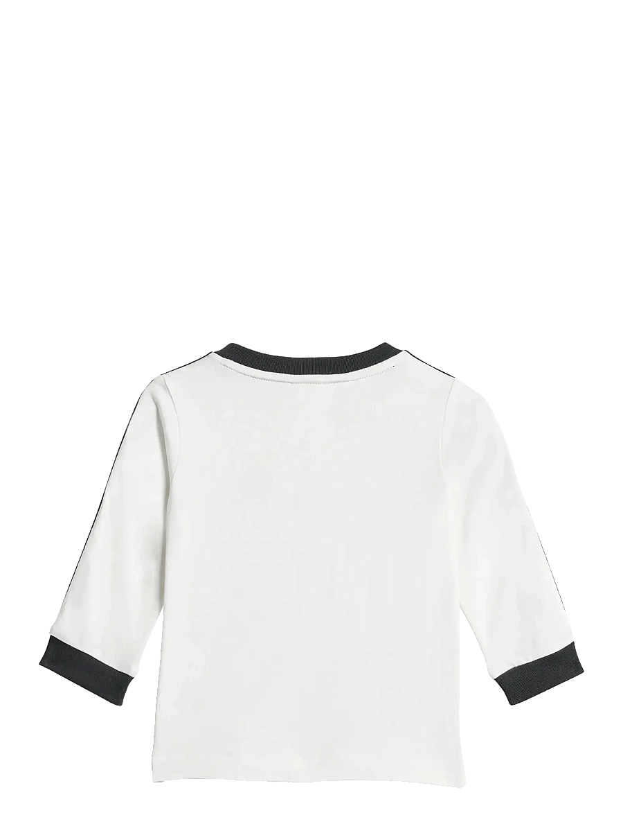 adidas Originals - DENIM LS SET - 2-teilige sets - white/black - 1