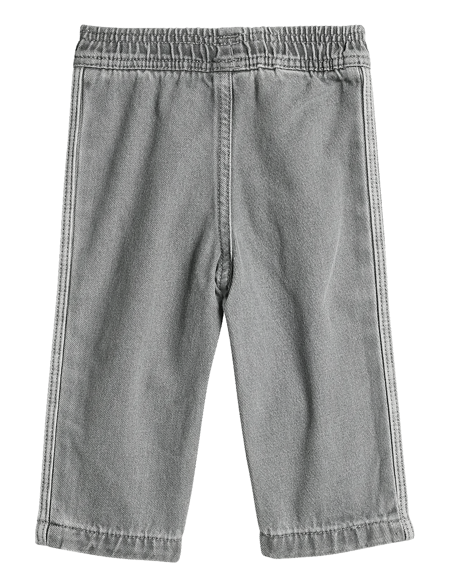 adidas Originals - DENIM LS SET - 2-teilige sets - white/black - 3