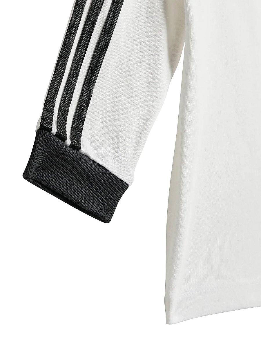 adidas Originals - DENIM LS SET - 2-teilige sets - white/black - 5
