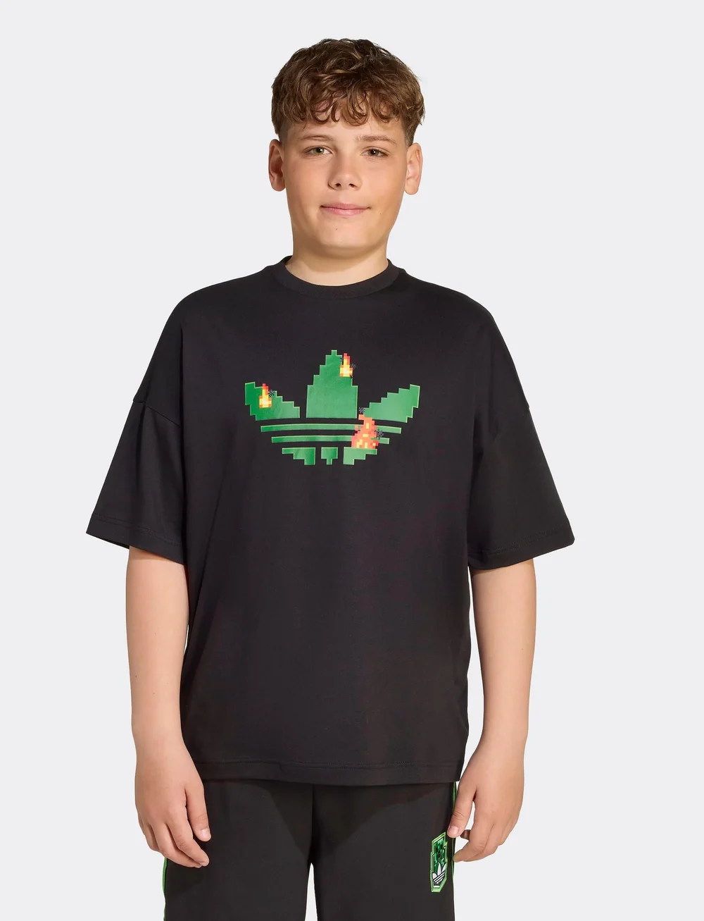 adidas Originals - TEE - short-sleeved t-shirts - black - 4