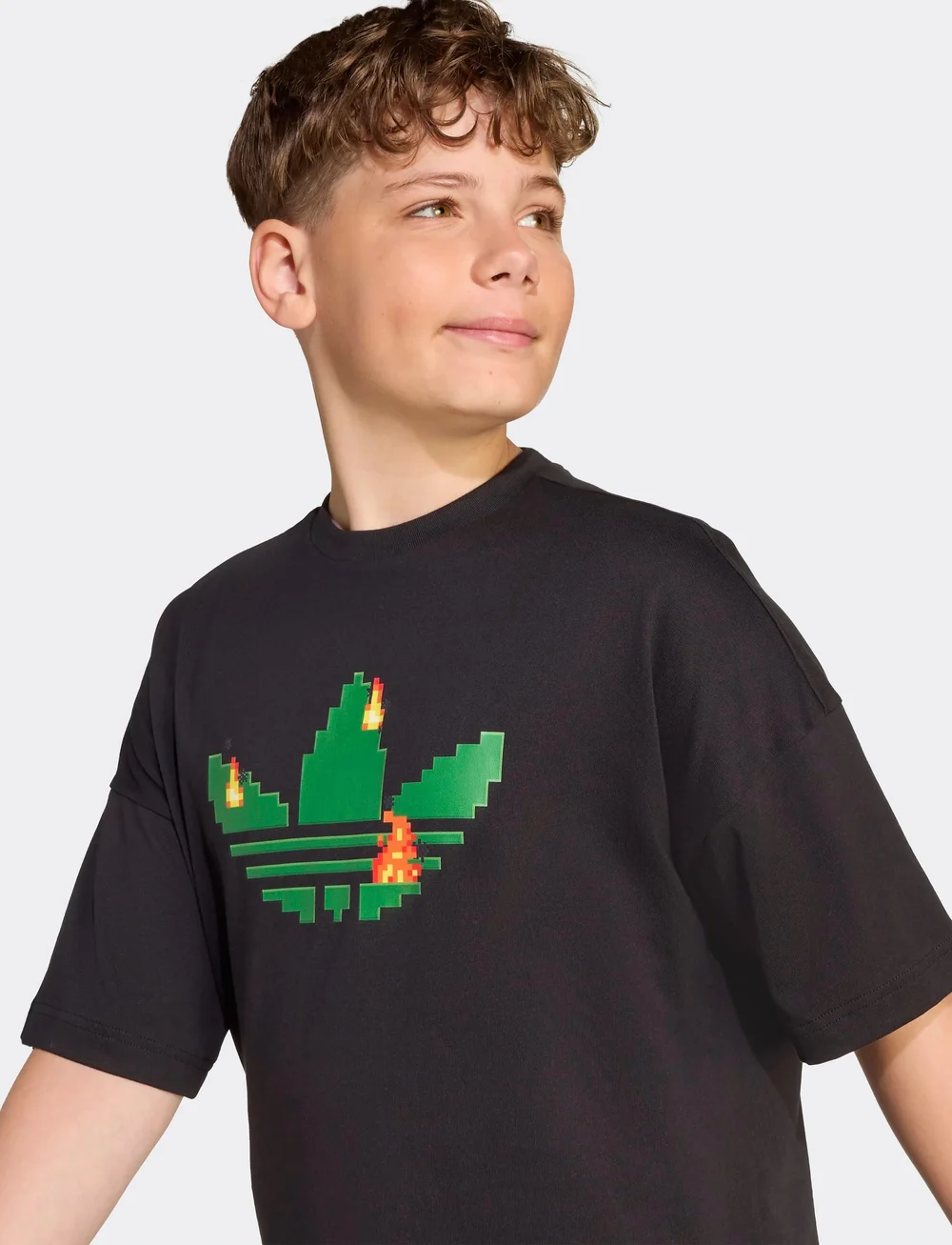 adidas Originals - TEE - short-sleeved t-shirts - black - 5
