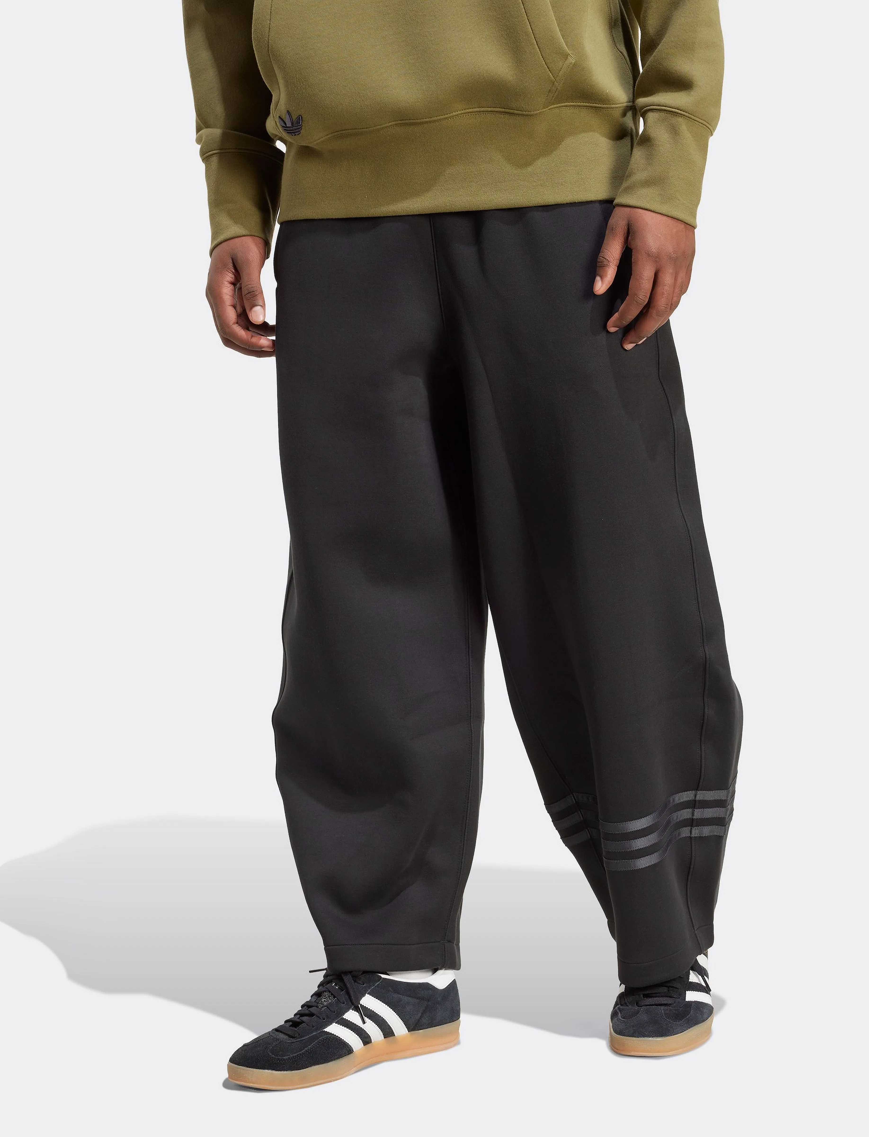adidas Originals NC LO PANTS - Streetwear - BLACK / black