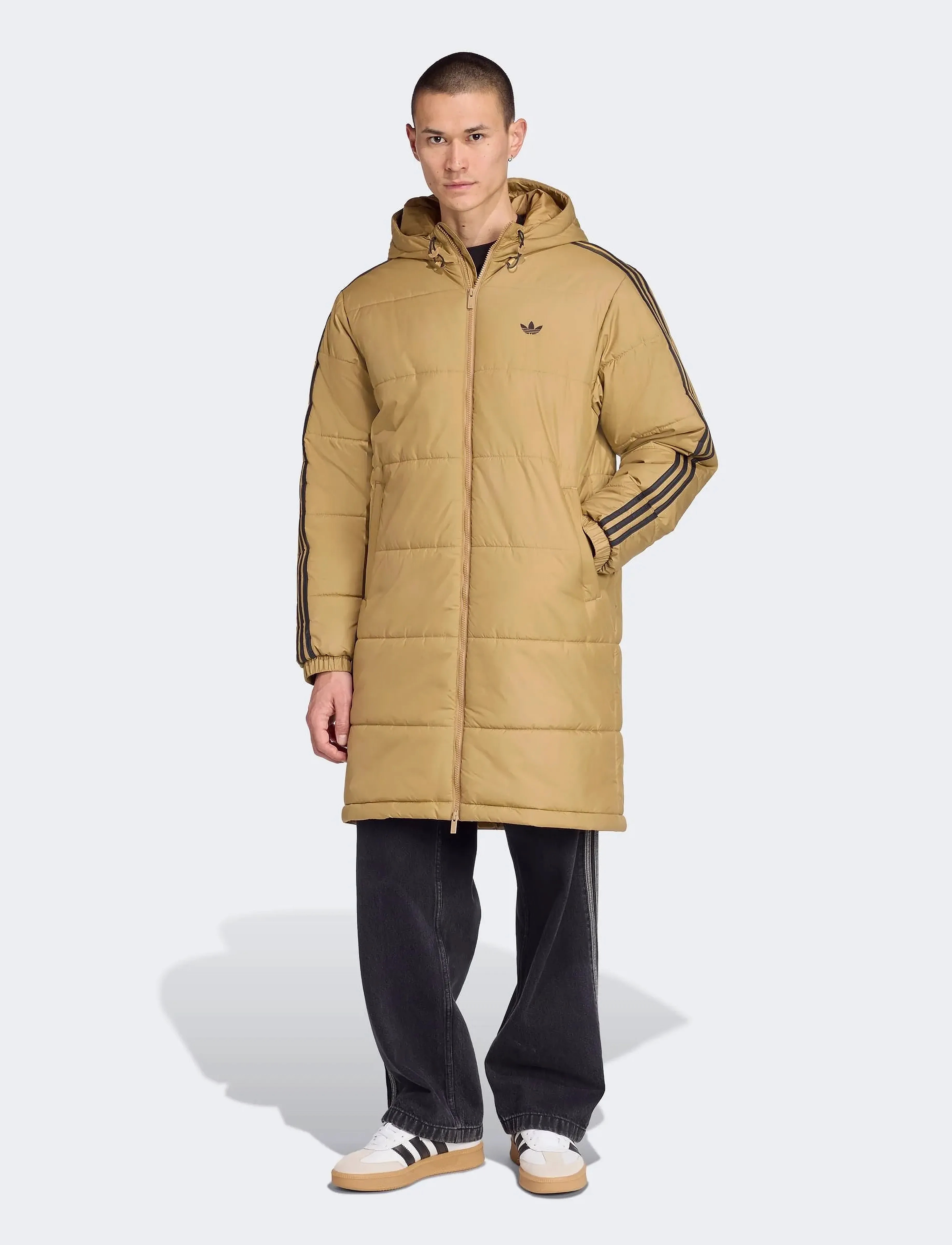 adidas Originals - ADICOL LONG JKT - daunenjacken - cardbo - 2