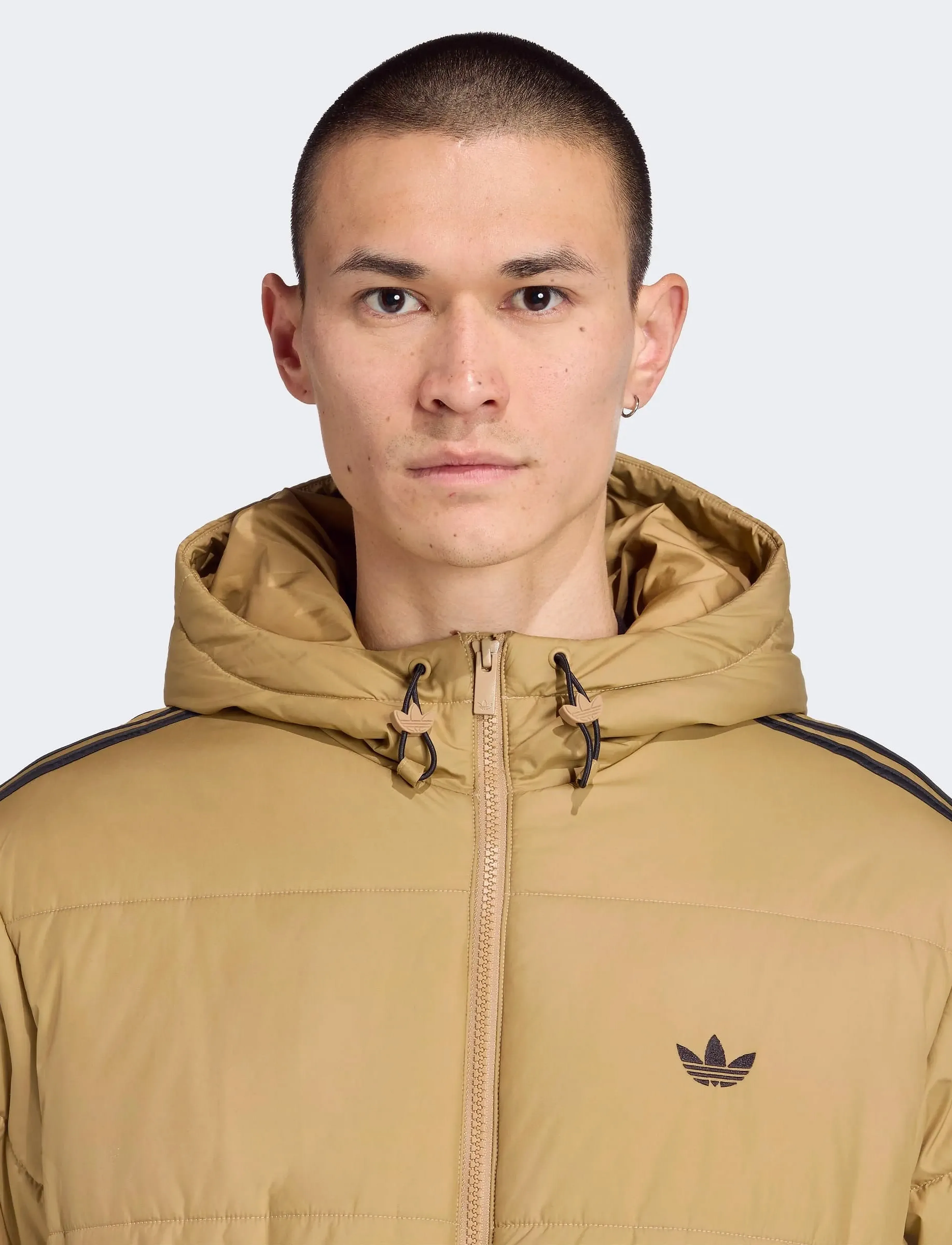 adidas Originals - ADICOL LONG JKT - daunenjacken - cardbo - 3