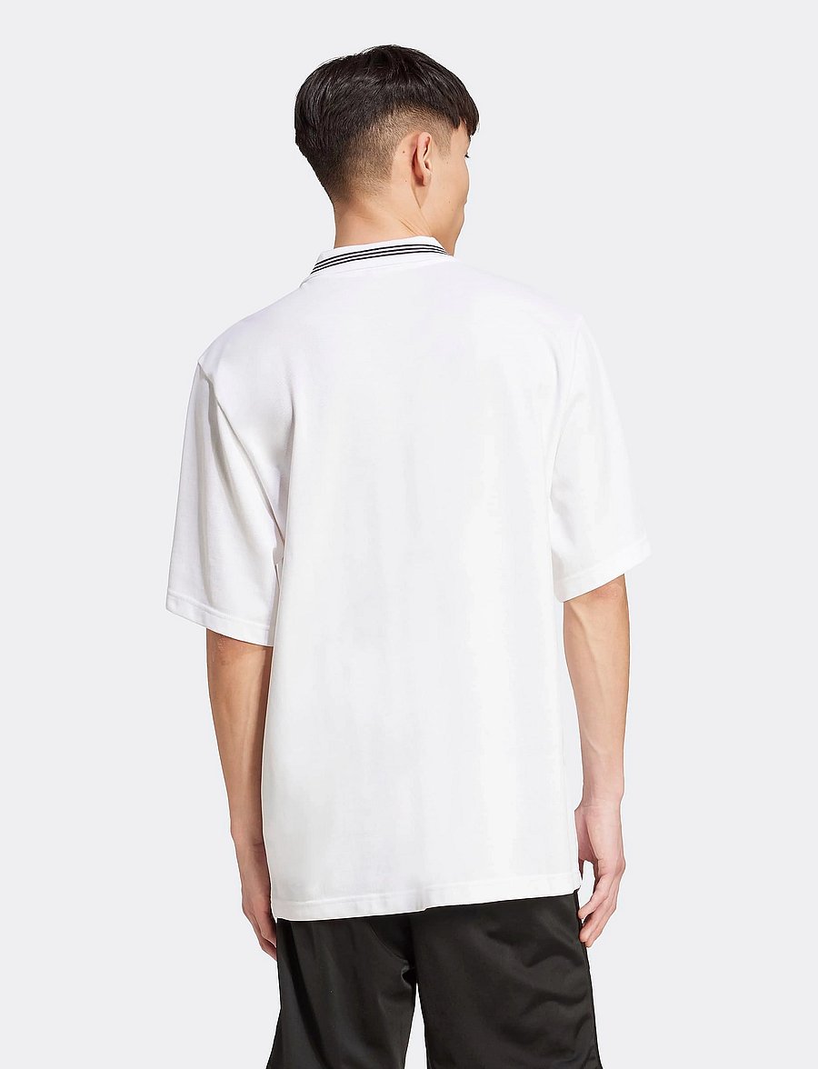 adidas Originals - LOOSE POLO - tops & t-shirts - white/black - 2