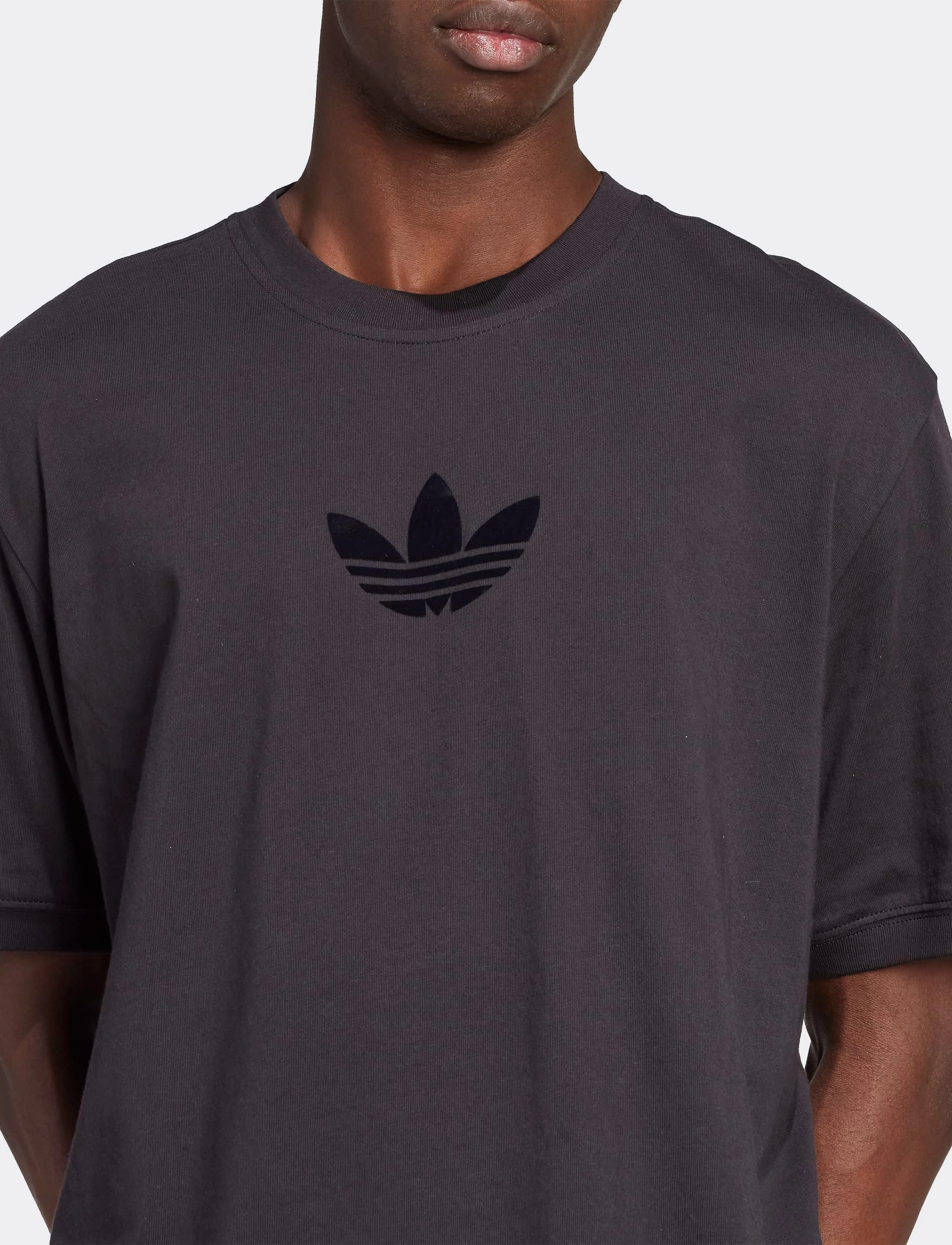 adidas Originals - Oversize tee - tops & t-shirts - black/black - 3