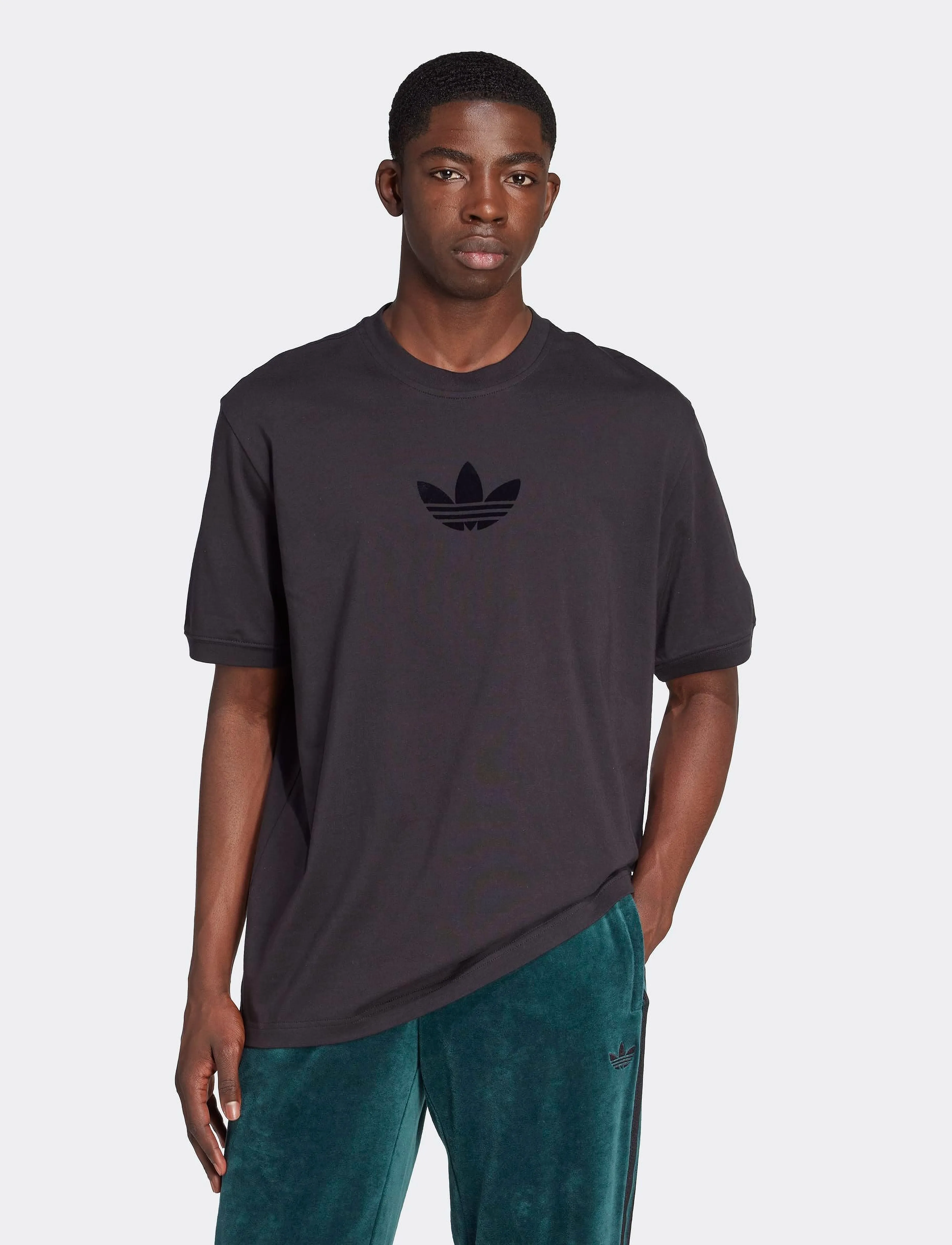 adidas Originals - Oversize tee - tops & t-shirts - black/black - 4