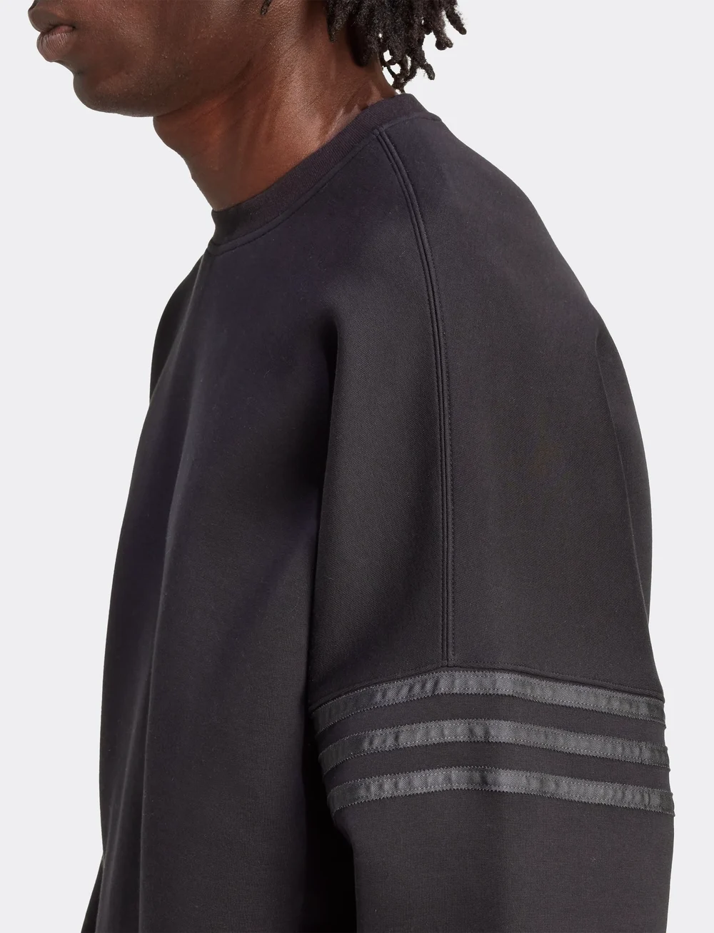 adidas Originals - NC LS OS CREW - Överdelar - black - 3