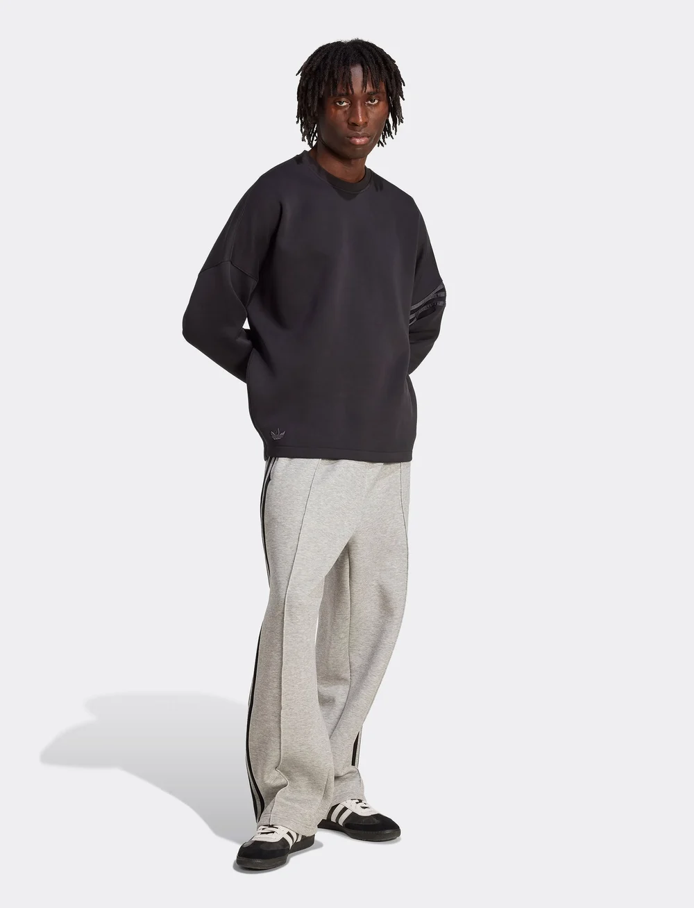 adidas Originals - NC LS OS CREW - Överdelar - black - 5