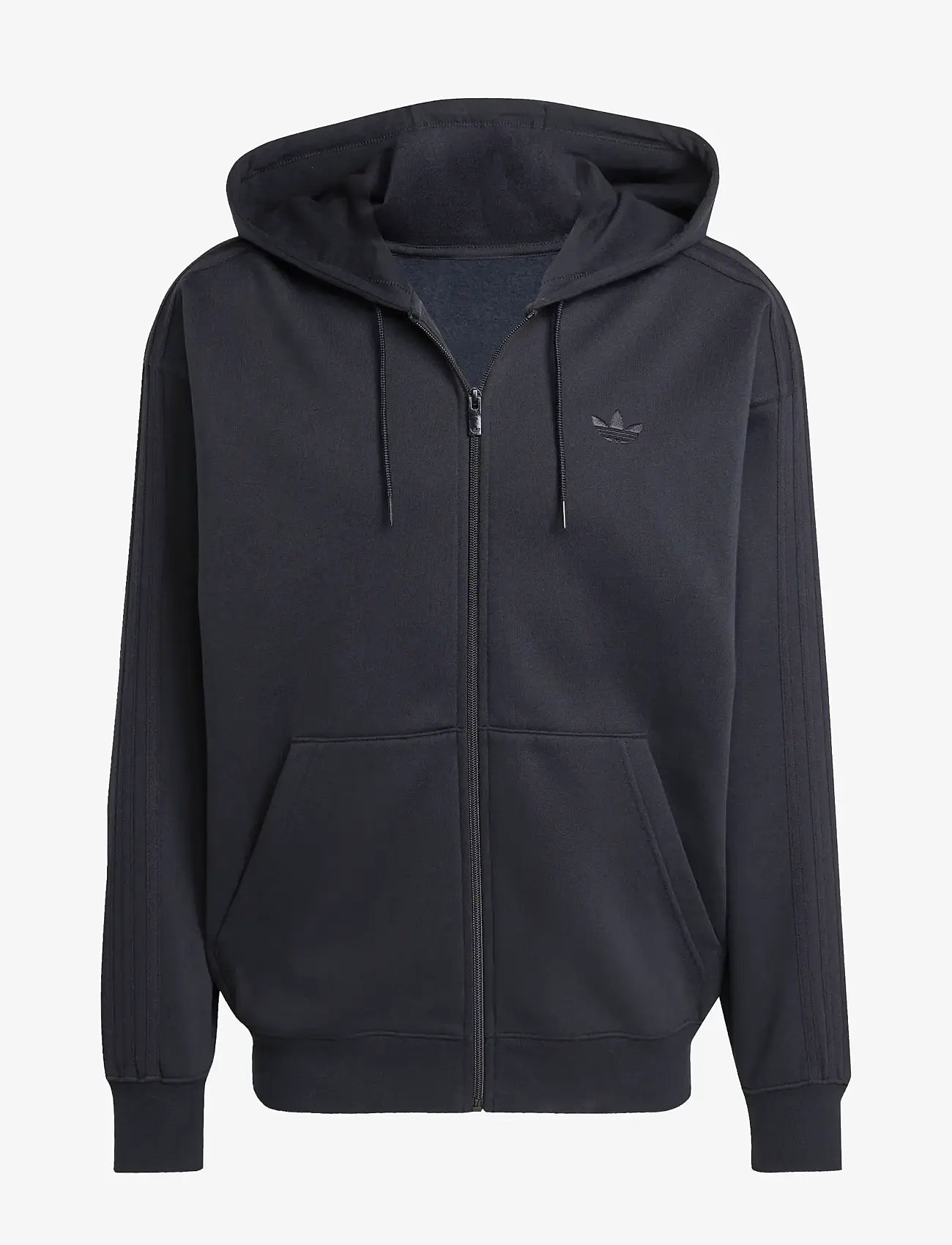 adidas Originals - BAGGY FZ HOODIE - overdele - black/black - 1