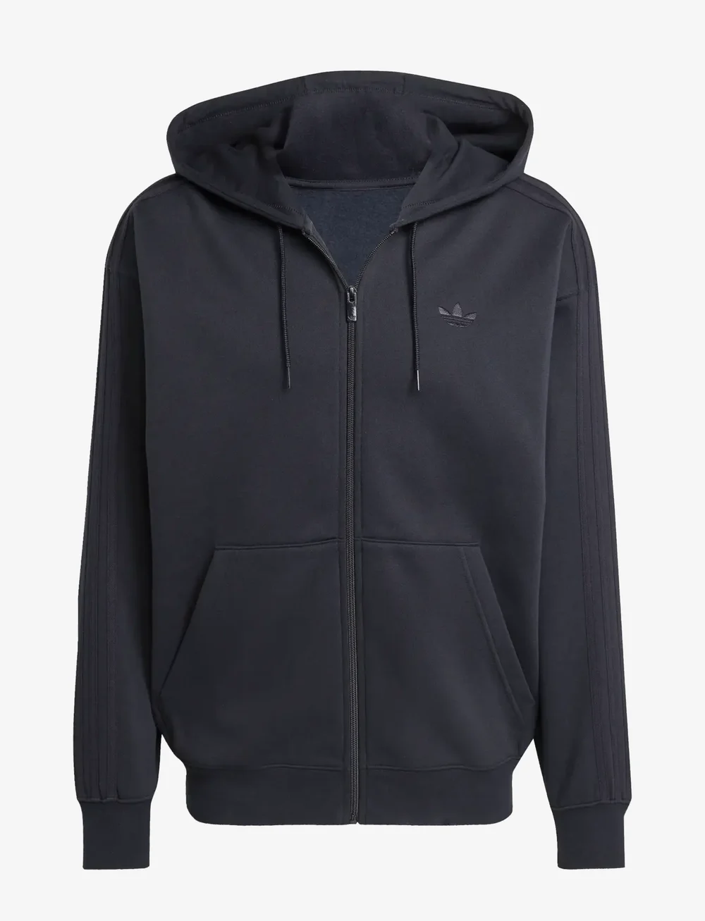 adidas Originals - BAGGY FZ HOODIE - pulls a capuche - black/black - 1
