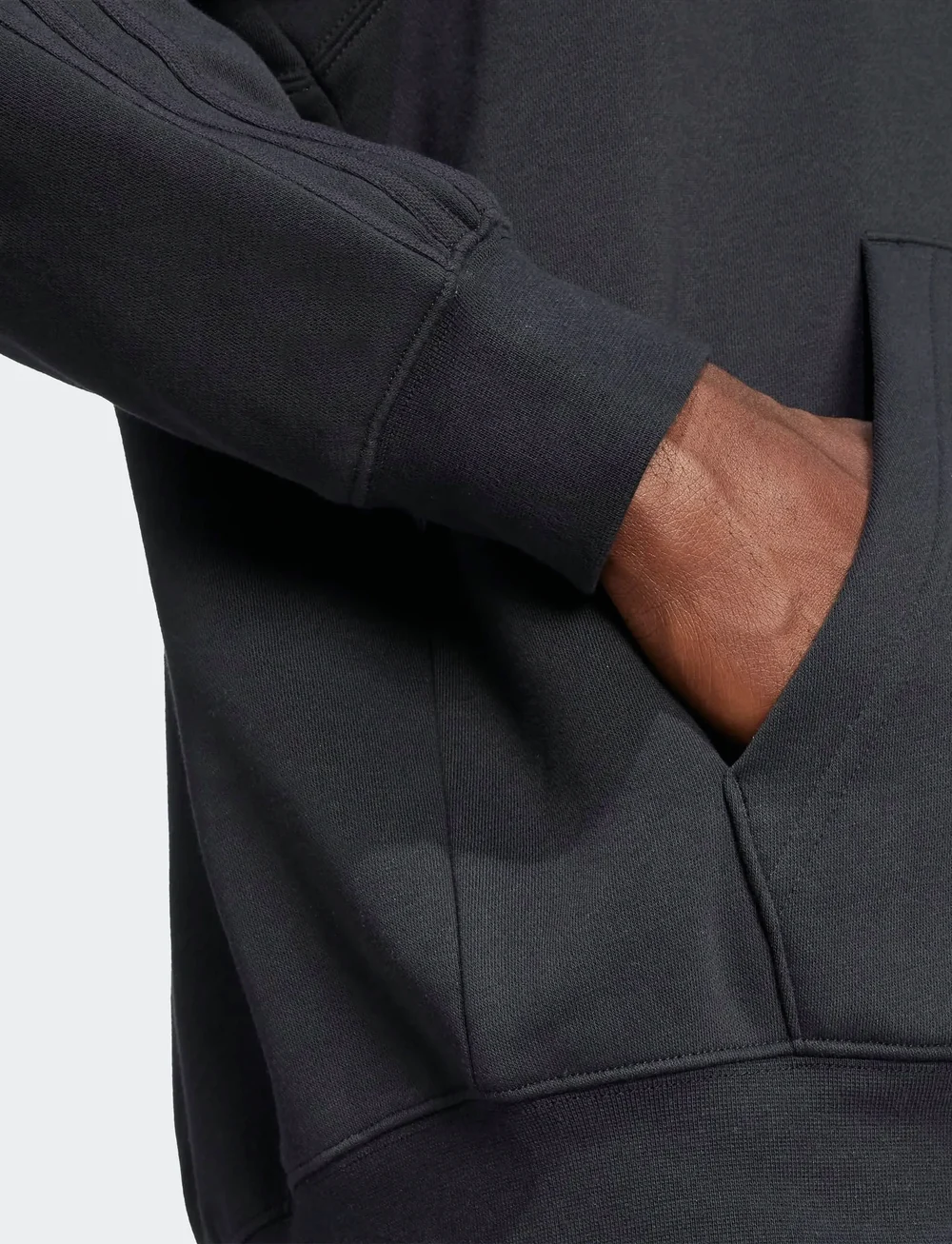 adidas Originals - BAGGY FZ HOODIE - pulls a capuche - black/black - 4