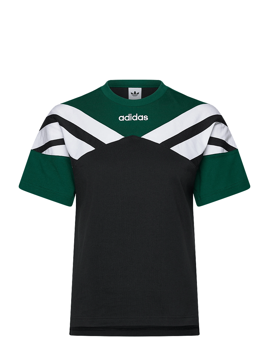 adidas Originals - TEE - sporta topi - black/cgreen - 1