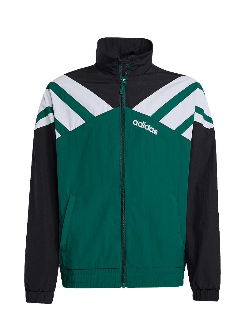 adidas Originals - TRACK TOP - sweatshirts - black/cgreen - 1